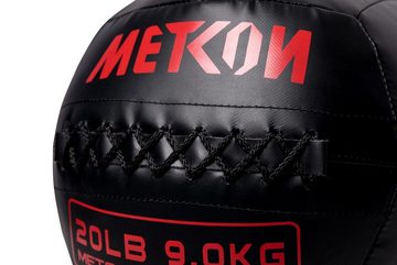 METCON Medizinball PVC Wallball Fitness Ball zur Kräftigung