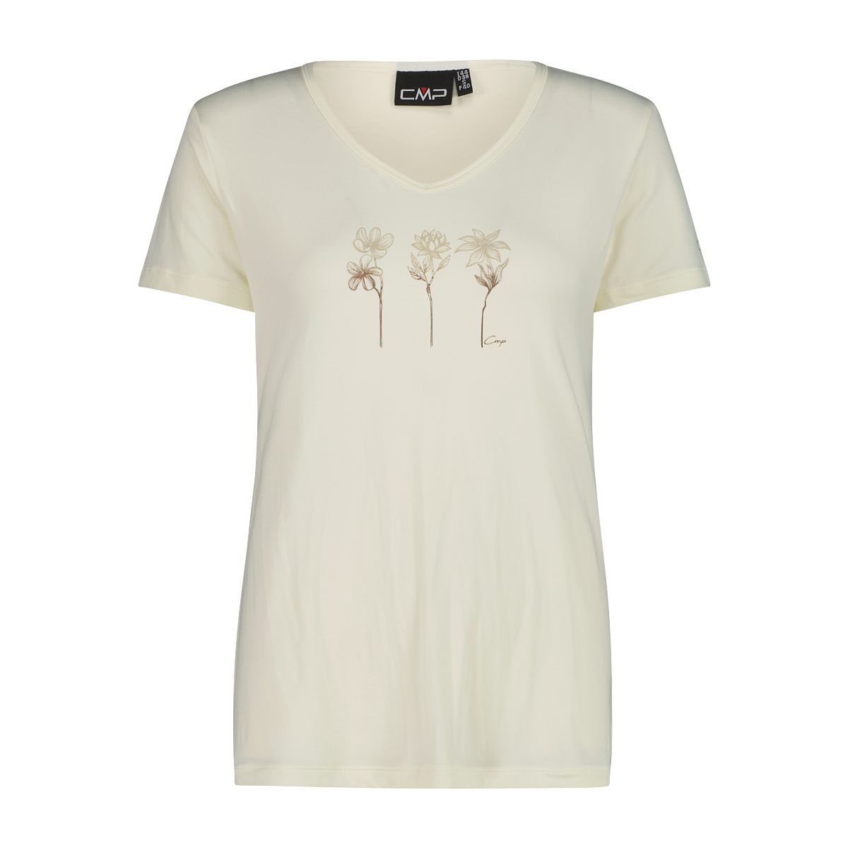 CMP T-Shirt Damen-T-Shirt aus Funktion weiß