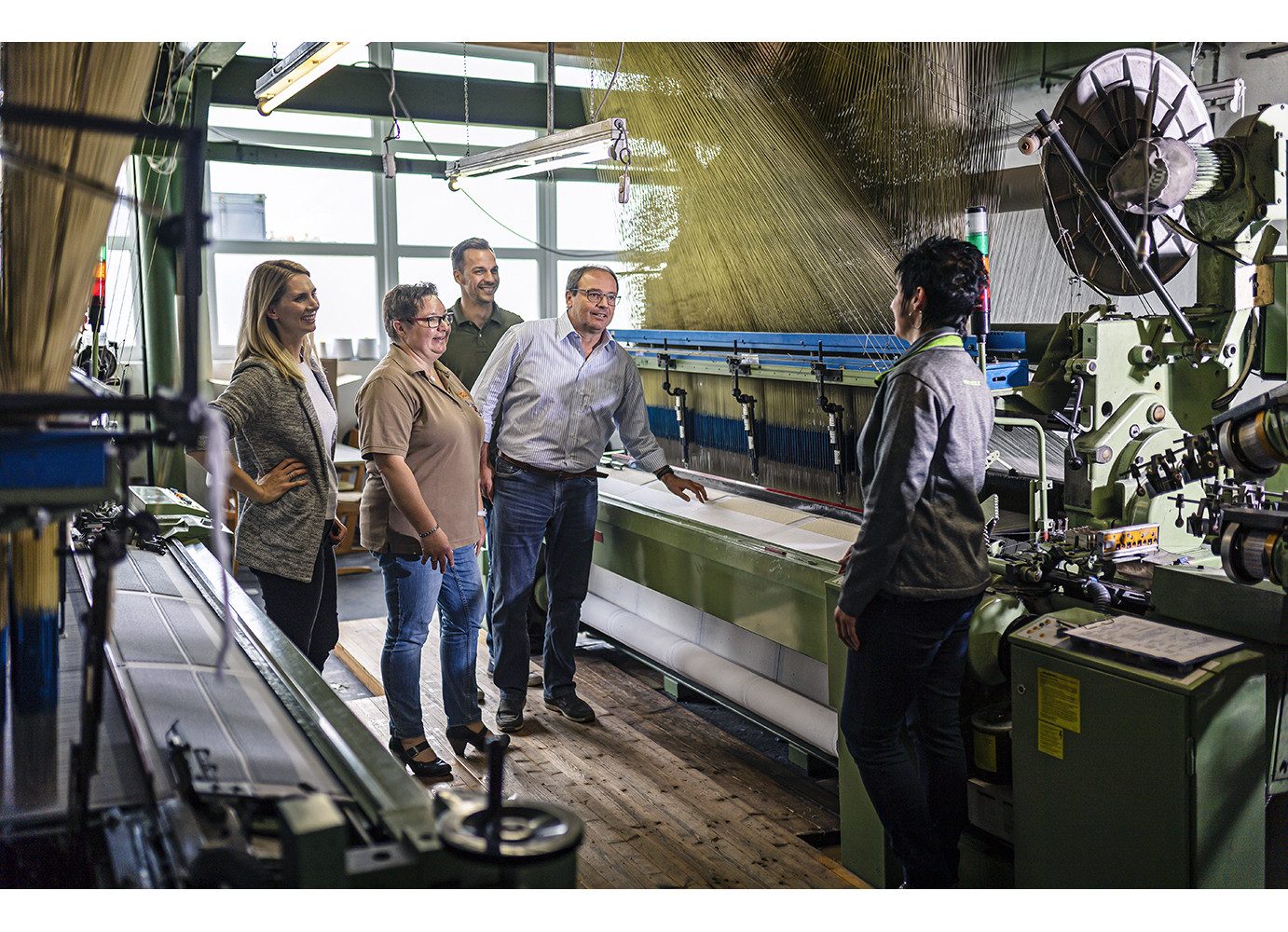 Jochen Schweizer Erlebnisgutschein Weberei Führung Thaya, Die spinnen doch! Auf in die Weberei
