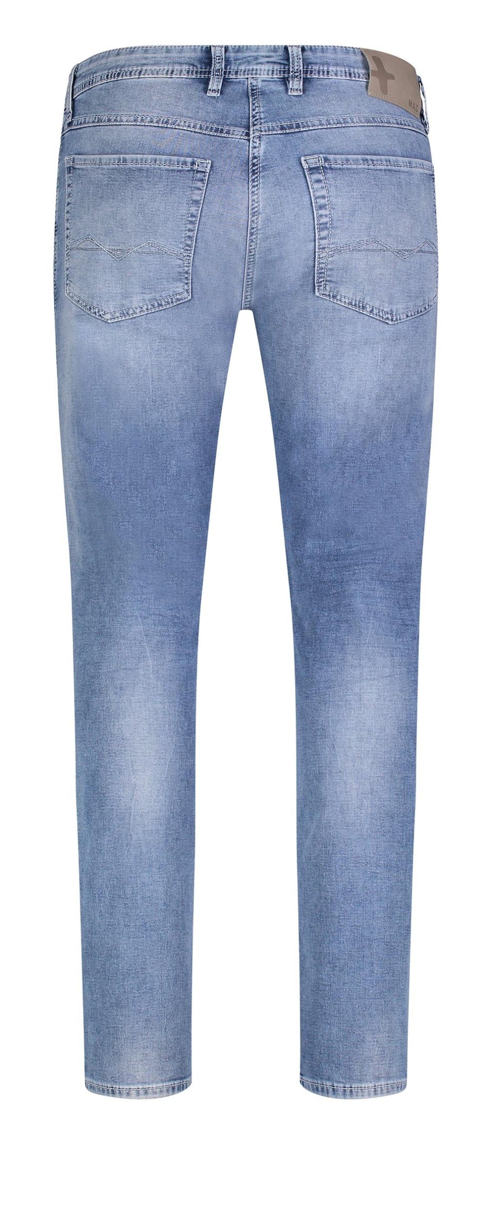 Light Hellblau Denim Jog'n Jeans, MAC 5-Pocket-Jeans - Sweat JEANS