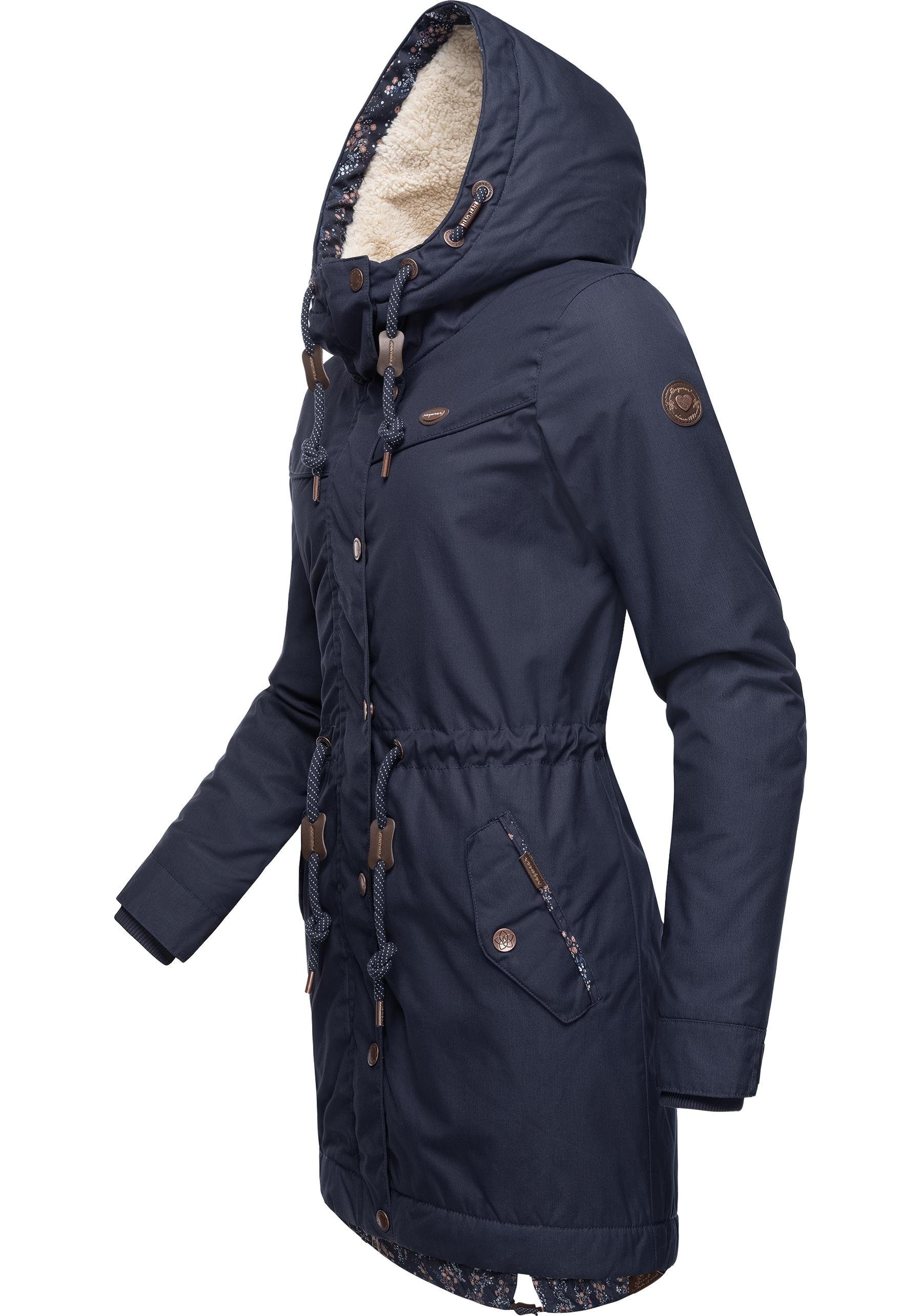 Ragwear Winterjacke YM-Canny stylischer Damen Kurzmantel günstig online kaufen