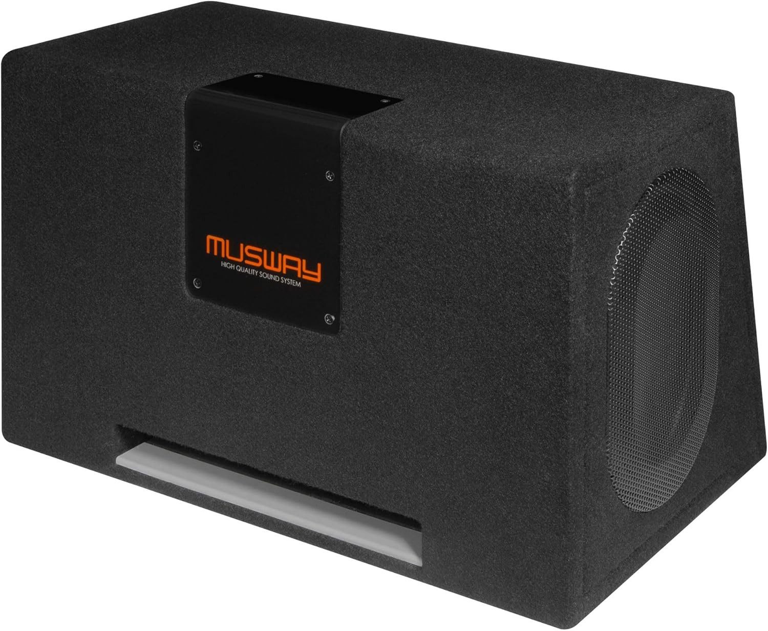 Musway MUSWAY MT-269Q Dual Bassreflex-Gehäusesubwoofer 2 x 15 x 23 cm Auto-Subwoofer