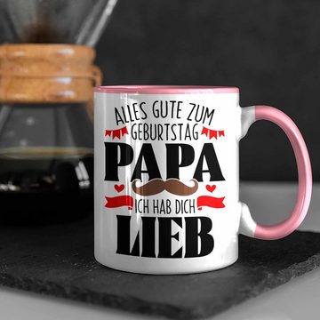 Trendation Tasse Trendation - Papa Geschenk Tasse Geburtstag Ich Hab Dich Lieb Vater Ge