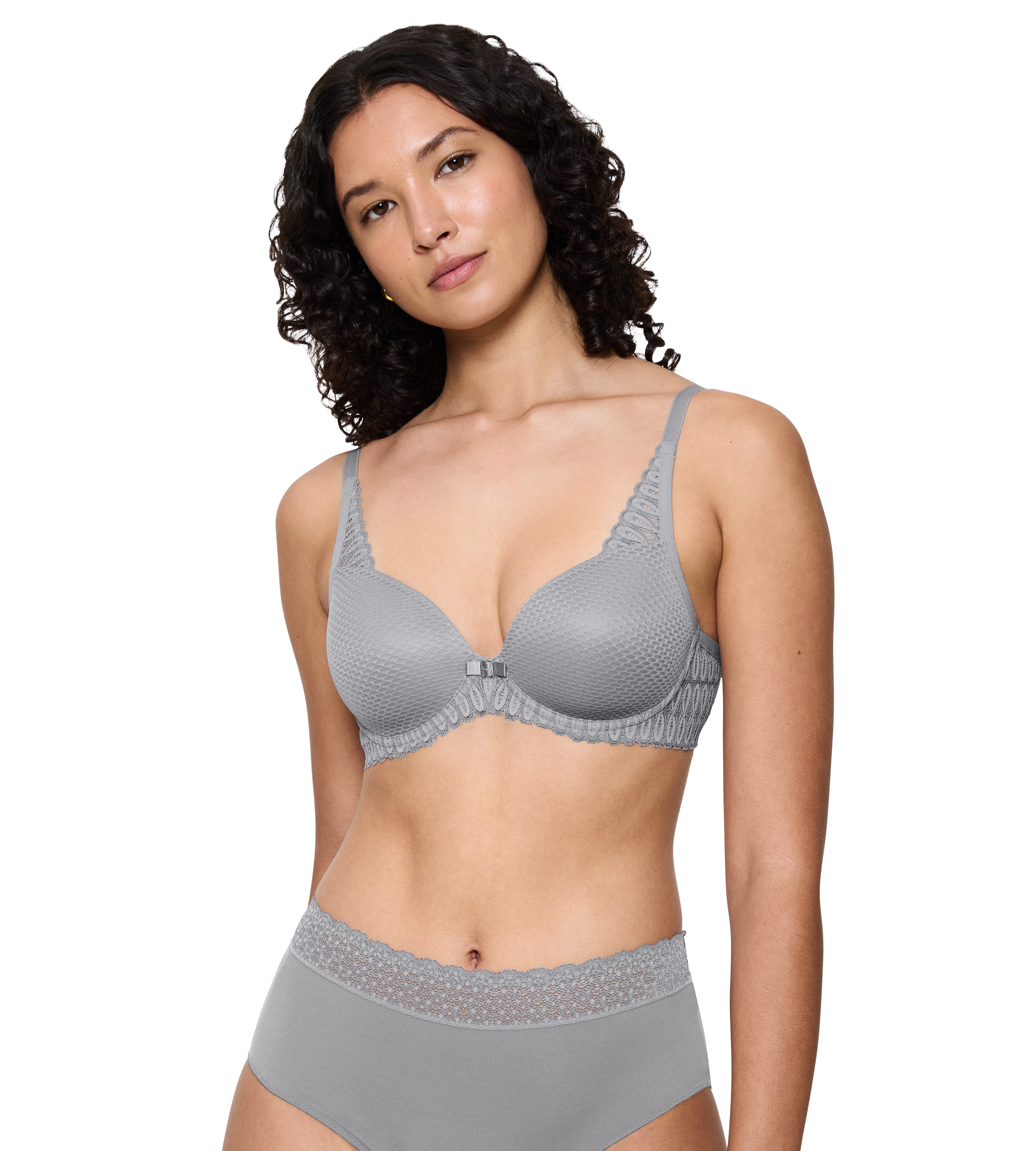 Triumph Bügel-BH Aura Spotlight T moderne Spitze, weich, elastisch, leicht gepolstert, Spacer-Cups