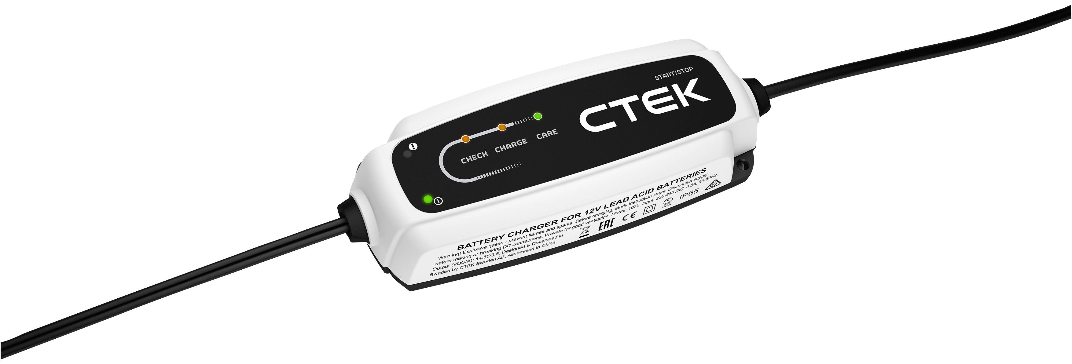 CTEK CT5 Start/Stopp Batterie-Ladegerät (speziell für Fahrzeuge mit Start/ Stopp-Funktion)