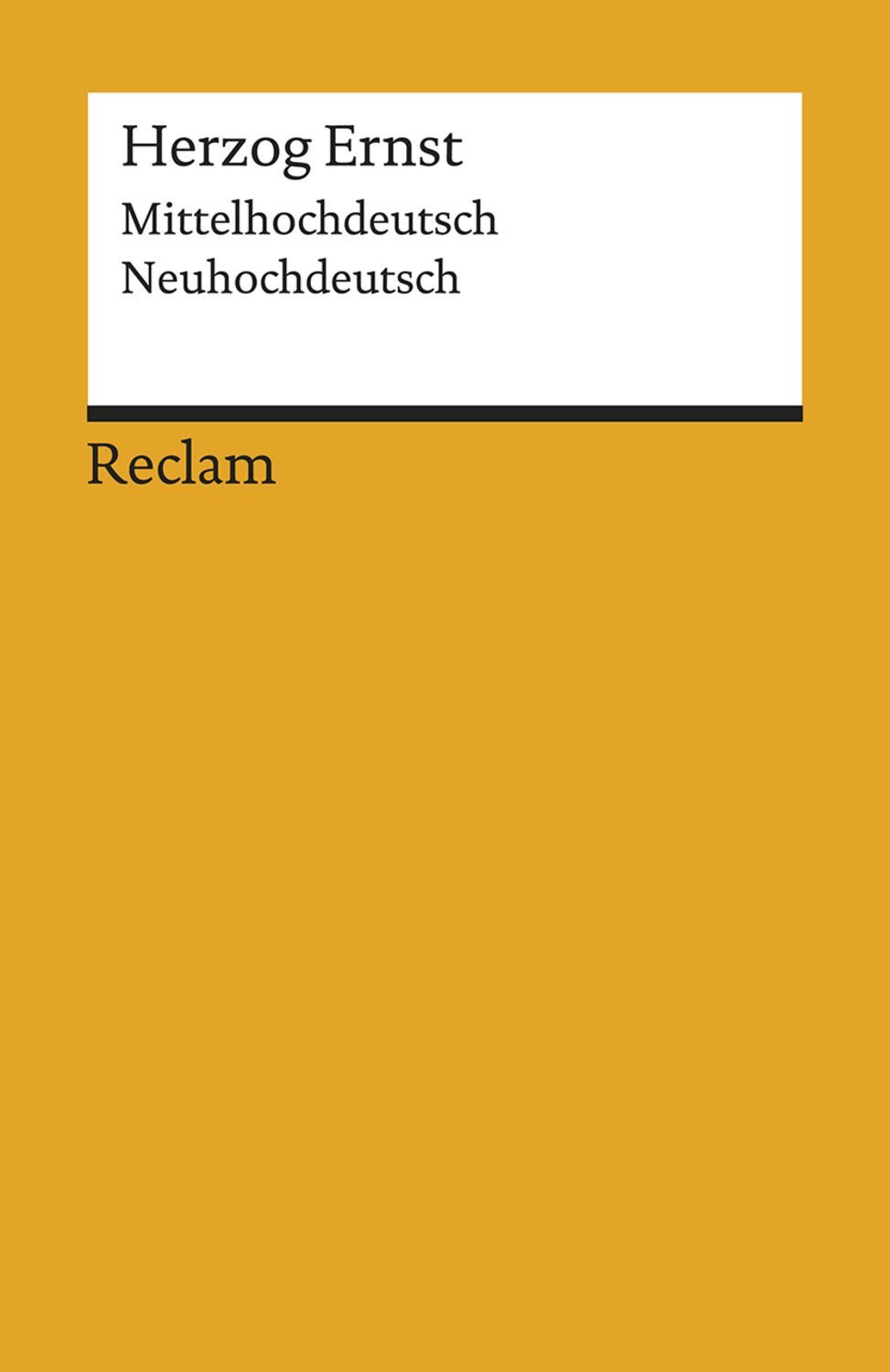 Herzog Ernst / diverse