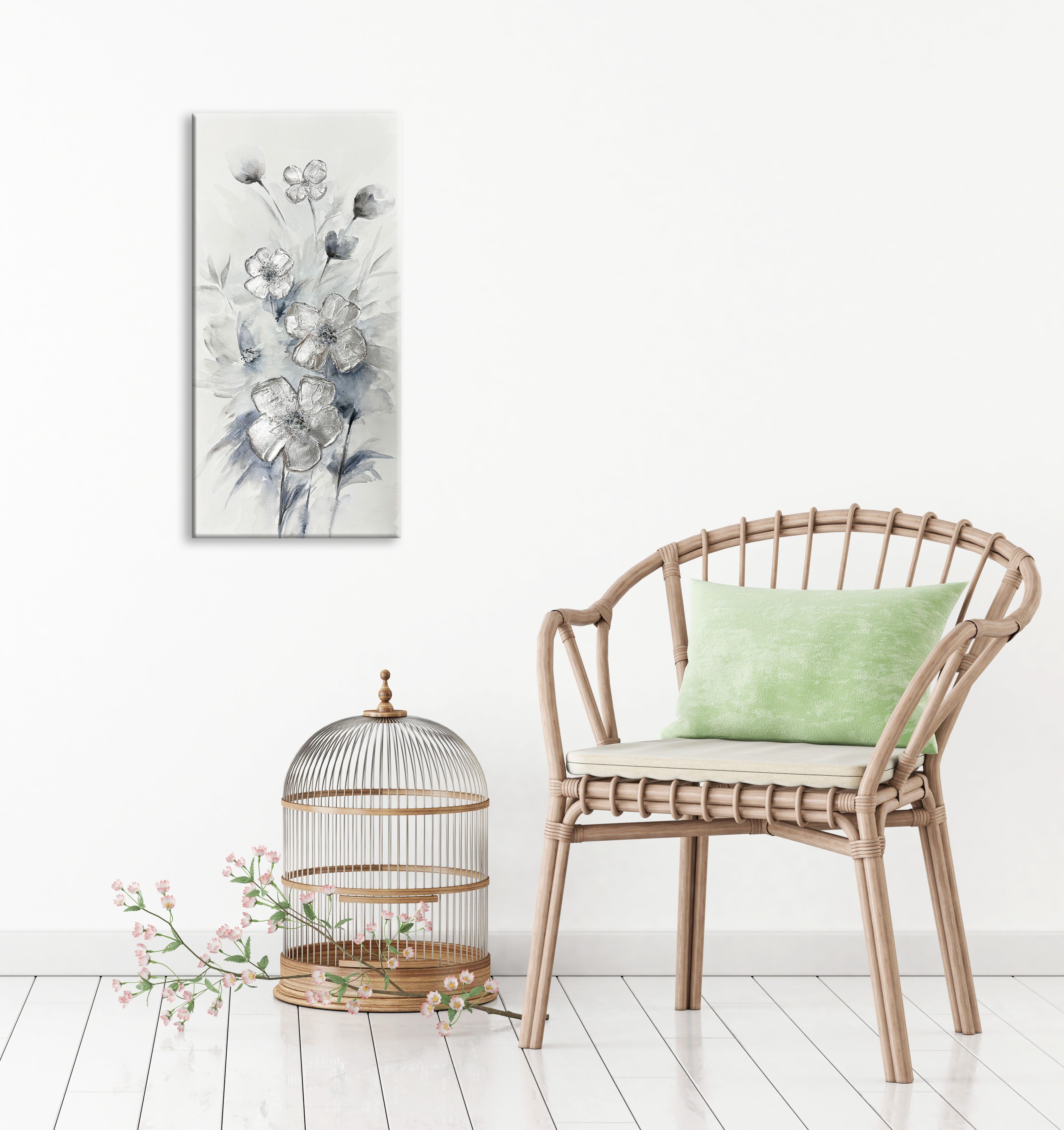 Bönninghoff Ölgemälde, Blumen, Blumenbilder, Kunst, Modern, Pflanzen, Pflan günstig online kaufen
