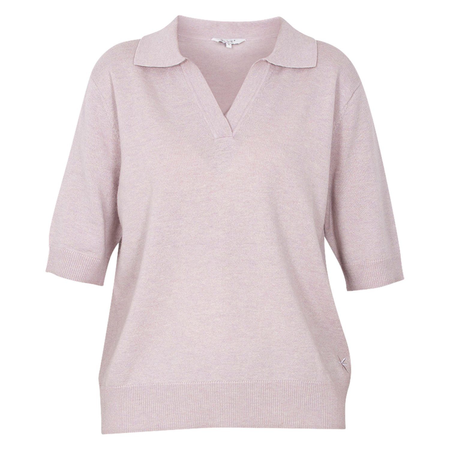 Strickpullover Roma Polo Knit Pullover mit Polokragen aus weicher Wolle und Kaschmir in versch. Farben