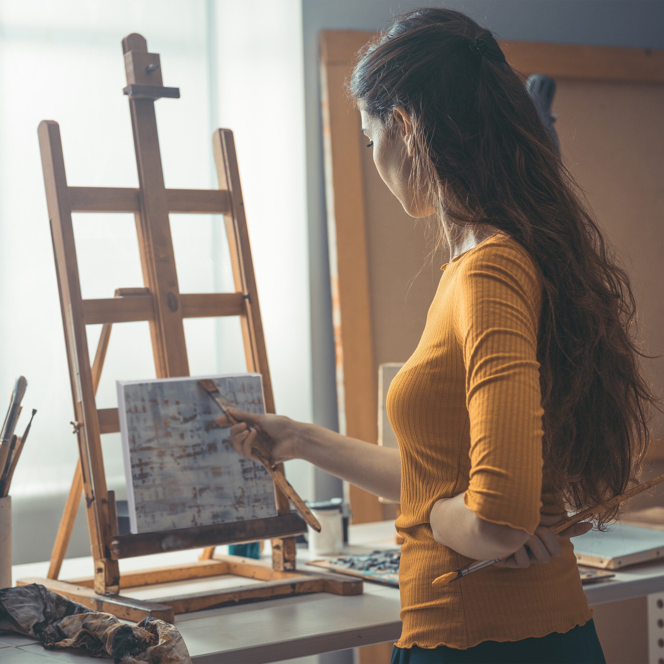 relaxdays Leinwand 12er Set