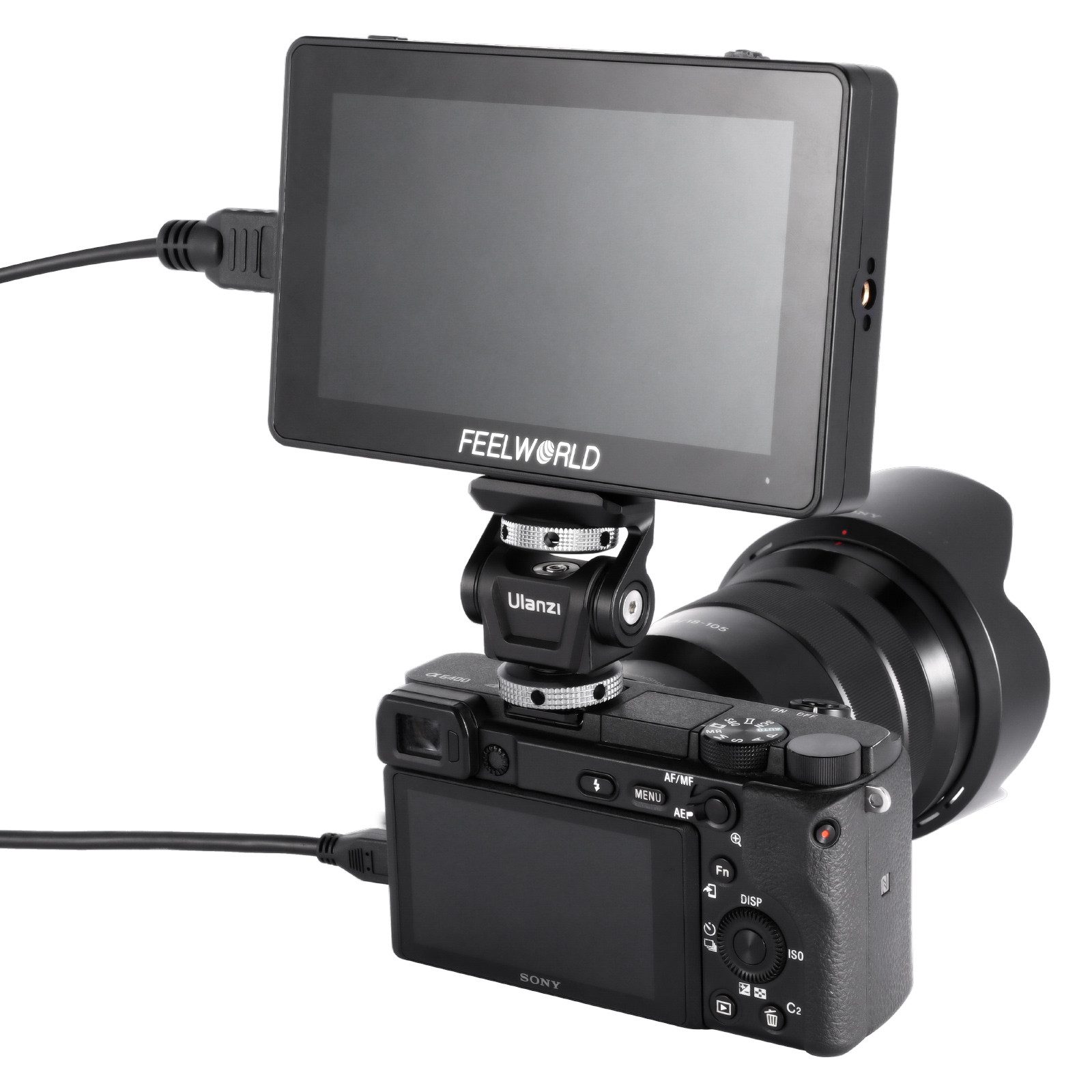 ULANZI Kamerahalterung U-150 Universal-Kugelkopf mit 360-Grad-Drehung für DSLR-Kameramonitor