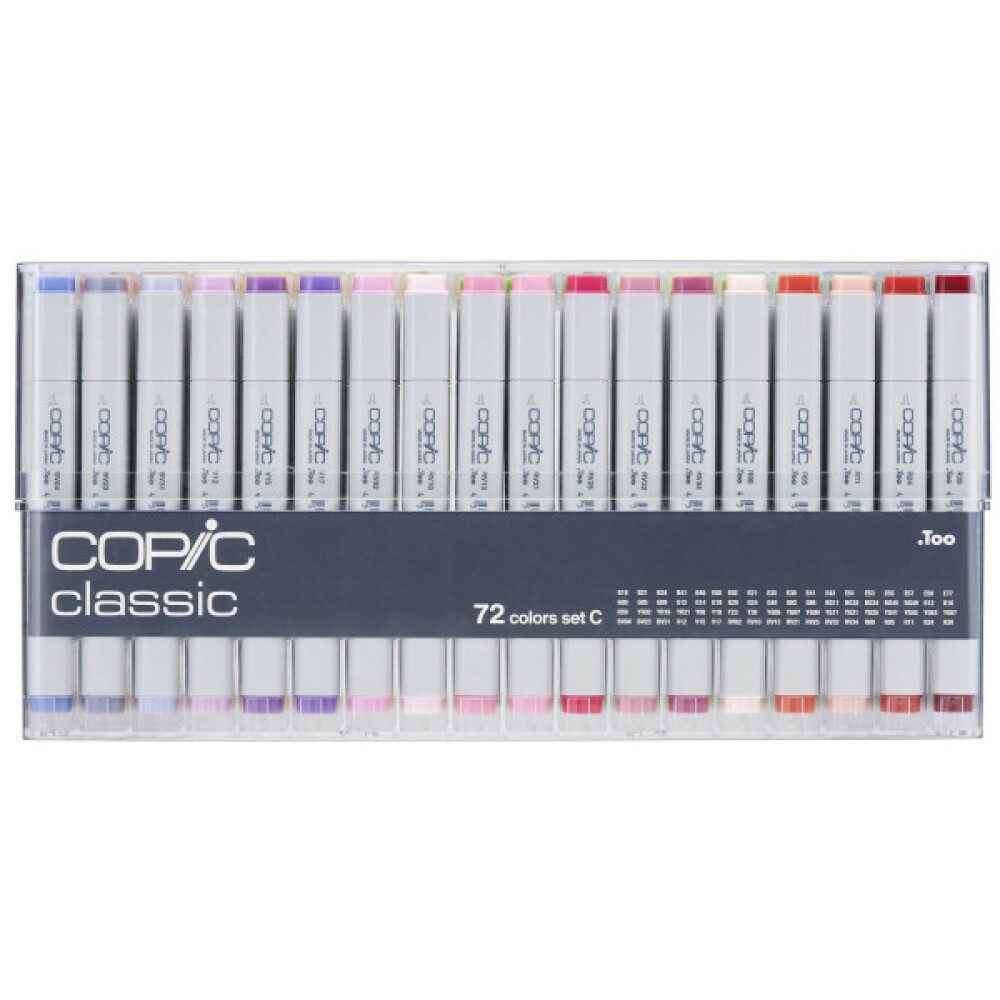 Gelschreiber Classic Set C 72St - Farbpalette für fortgeschrittene Marker-Nutzer