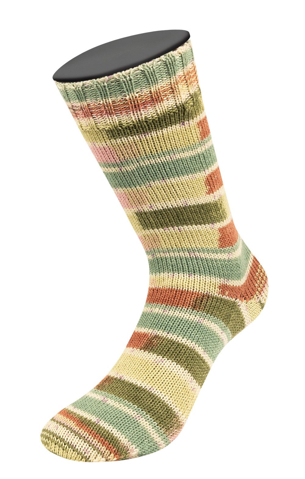 LANA GROSSA Meilenweit 100g Seta Giappone 3383 rosa, graugrün, ecru, oliv,... Häkelwolle, 400 m