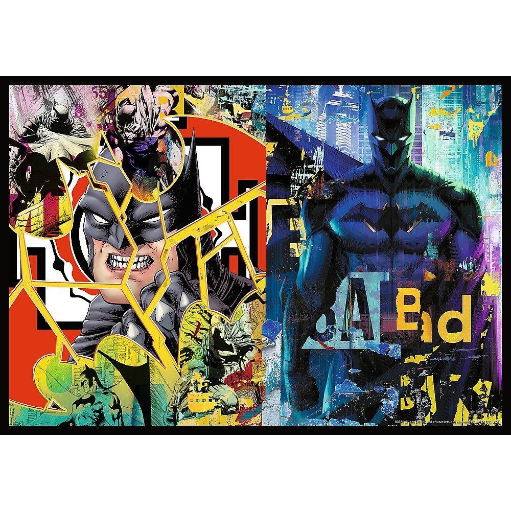Trefl Puzzle Trefl, Batman in Aktion, 4x250 Teile Puzzle, 250 Puzzleteile