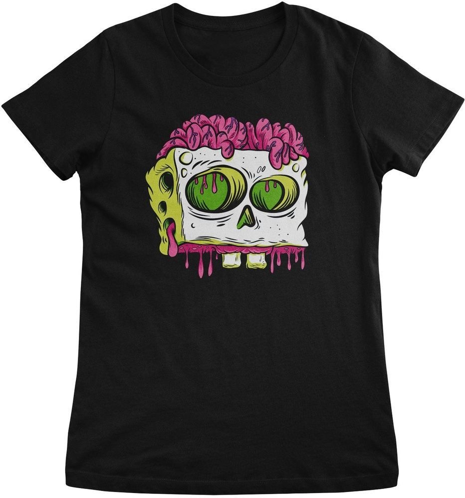 Spongebob Schwammkopf T-Shirt SpongeBob Squarepants - Skull Girly Tee