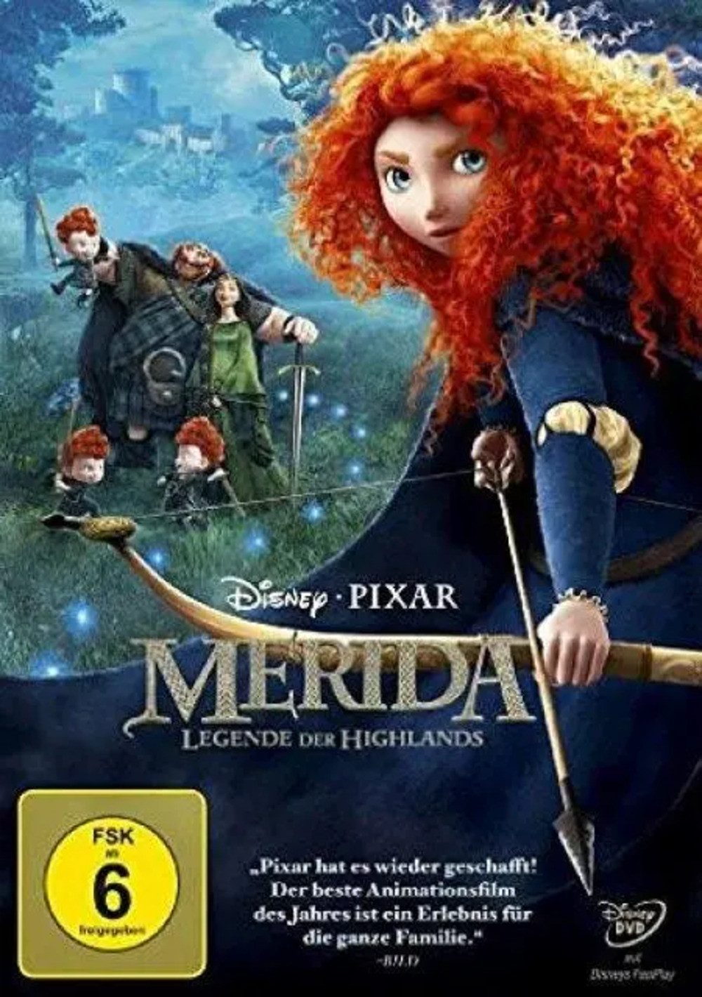 DVD Merida - Legende der Highlands