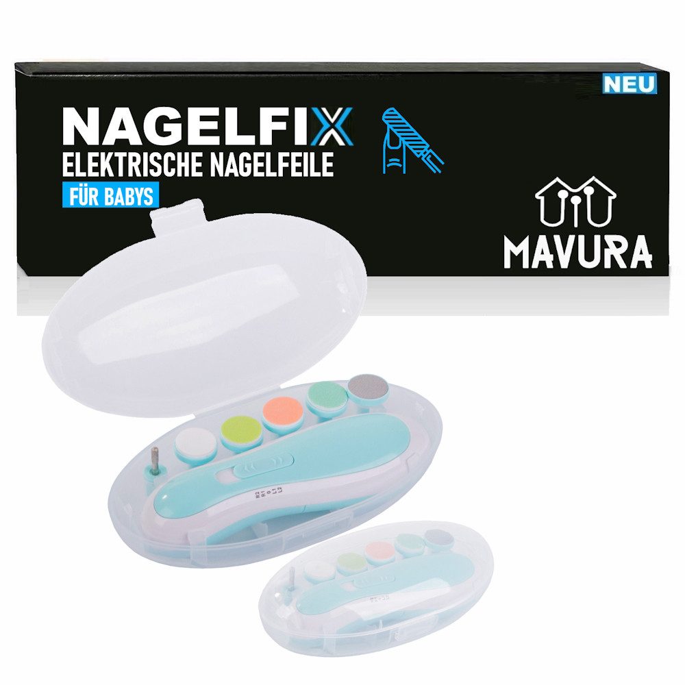 Baby-Nagelschere NAGELFIX Elektrische Nagelfeile Baby Nagelknipser Nagelschere