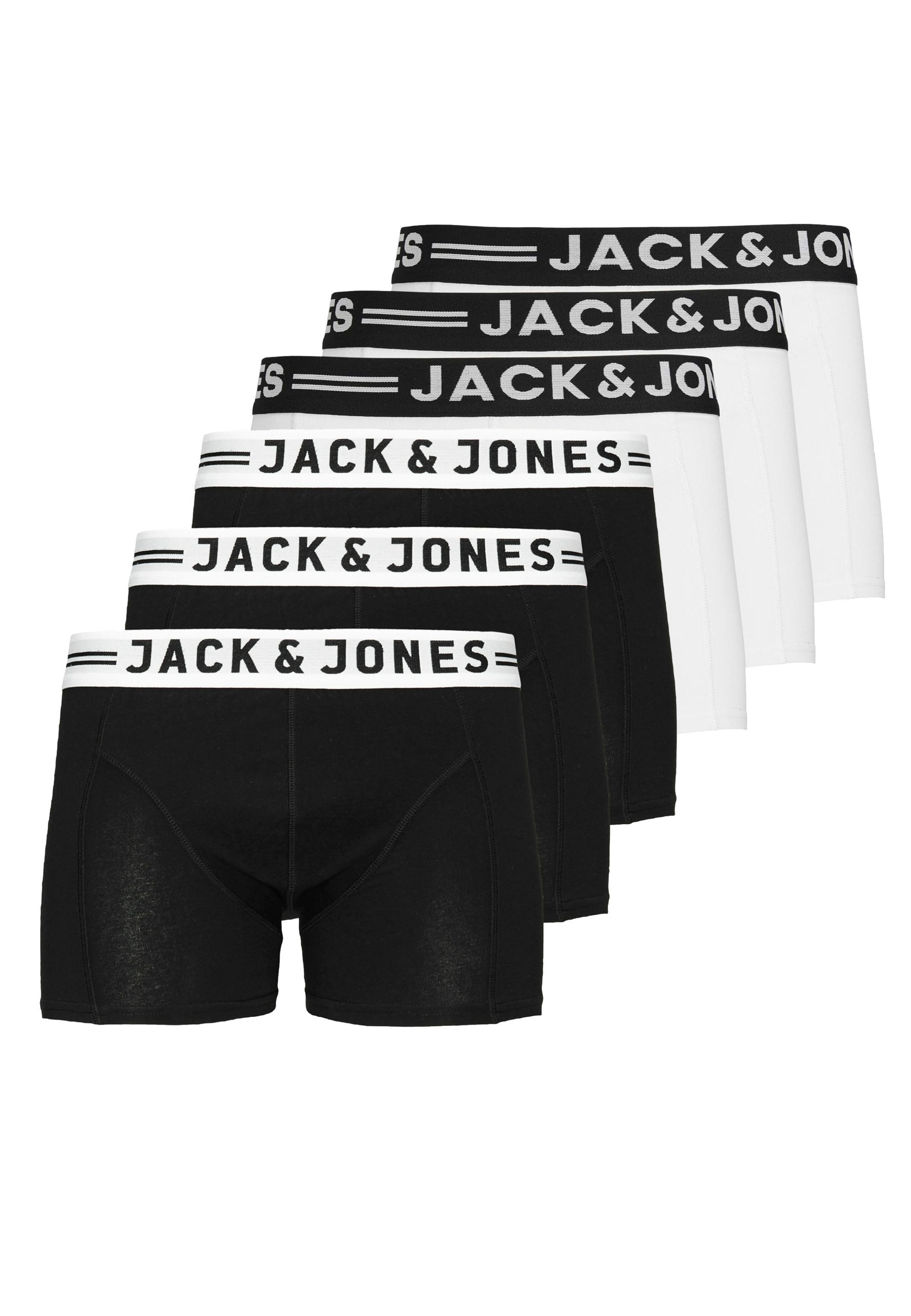Jack & Jones Retro Boxer 6er Pack Sense (Spar-Set) Retro Short / Pant - Bau günstig online kaufen