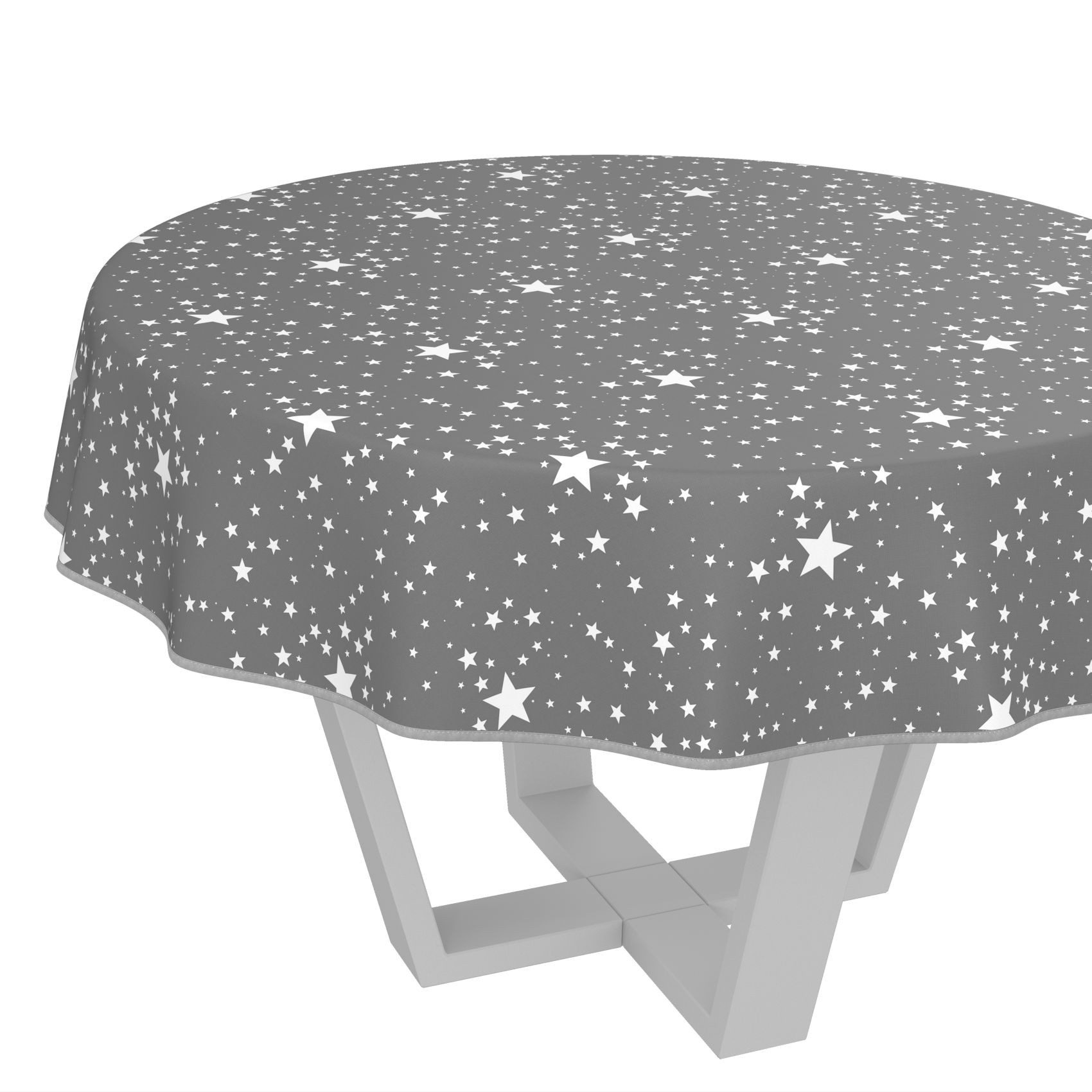 ANRO Tischdecke Wachstuch abwaschbar Sterne Tischwäsche günstig online kaufen