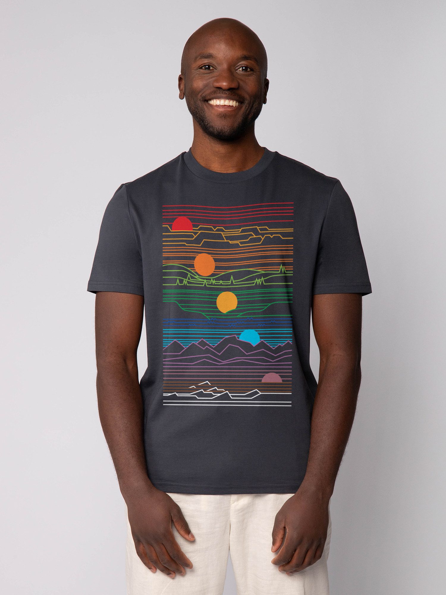 wat? Apparel T-Shirt Sun And Moon