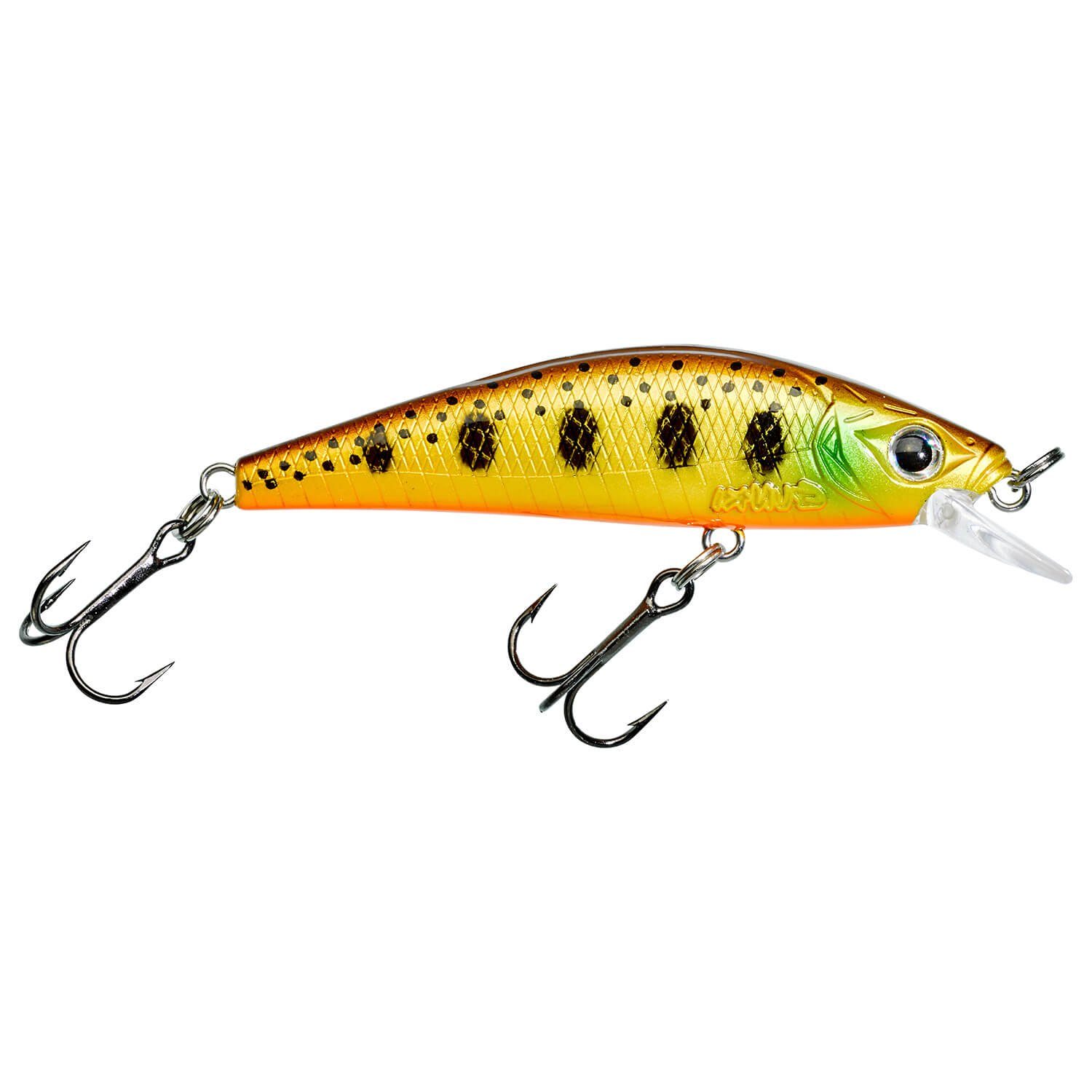 Gunki Fishing Kunstköder Gunki Gamera 63HW Wobbler, (1-St) Gold Trout