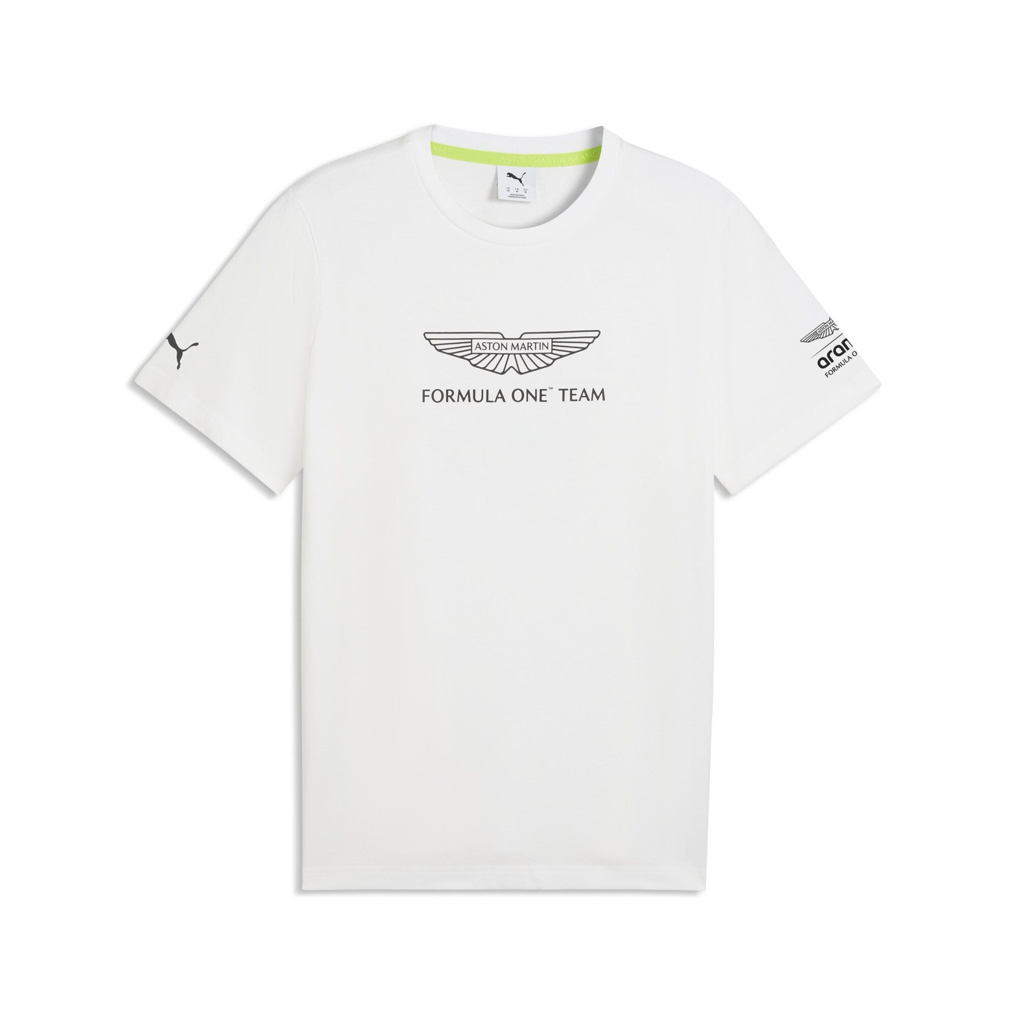PUMA T-Shirt PUMA x ASTON MARTIN ARAMCO F1® TEAM Essentials T-Shirt Herren