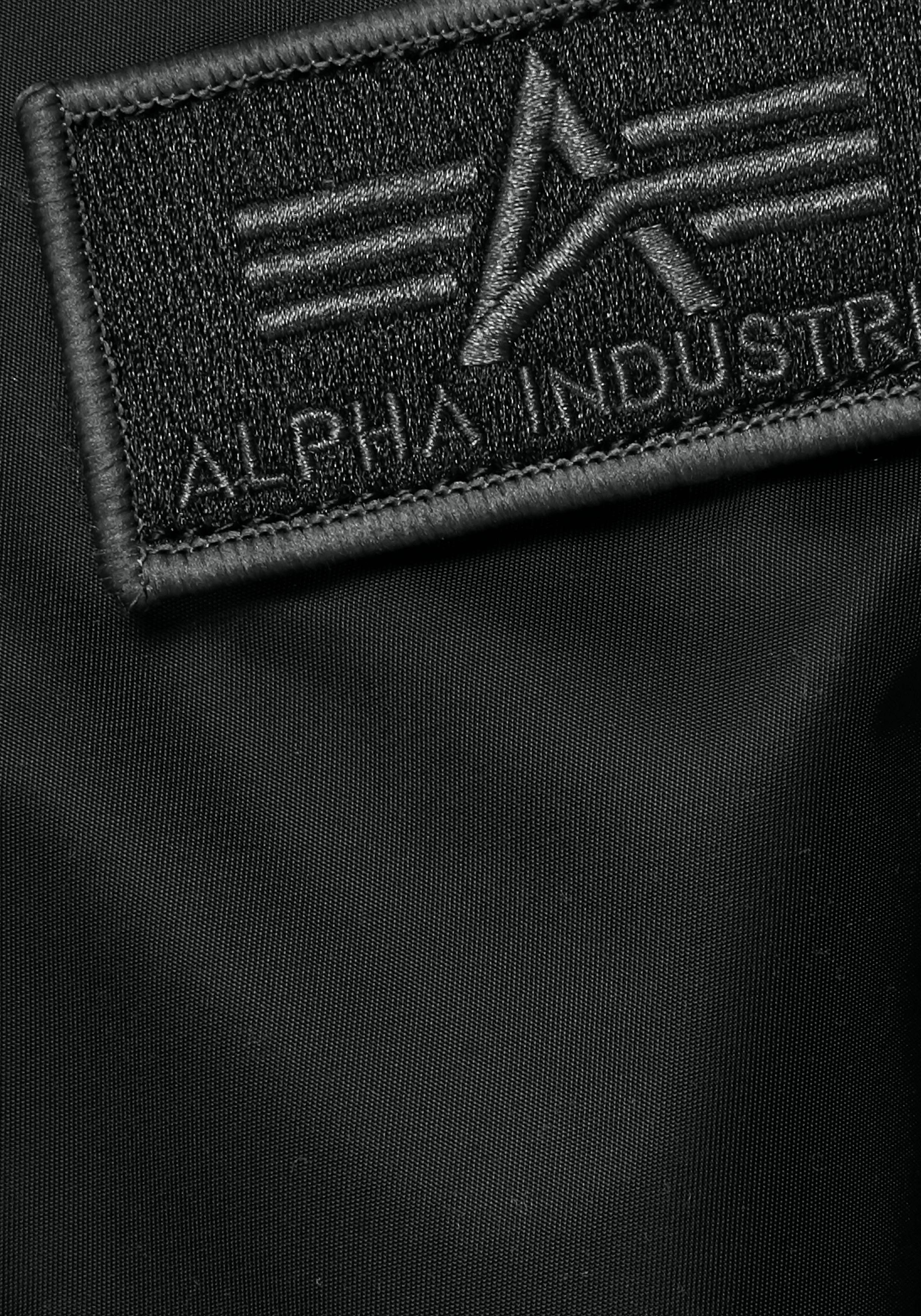 black Bomberjacke Industries Alpha MA-1 D-TEC 03