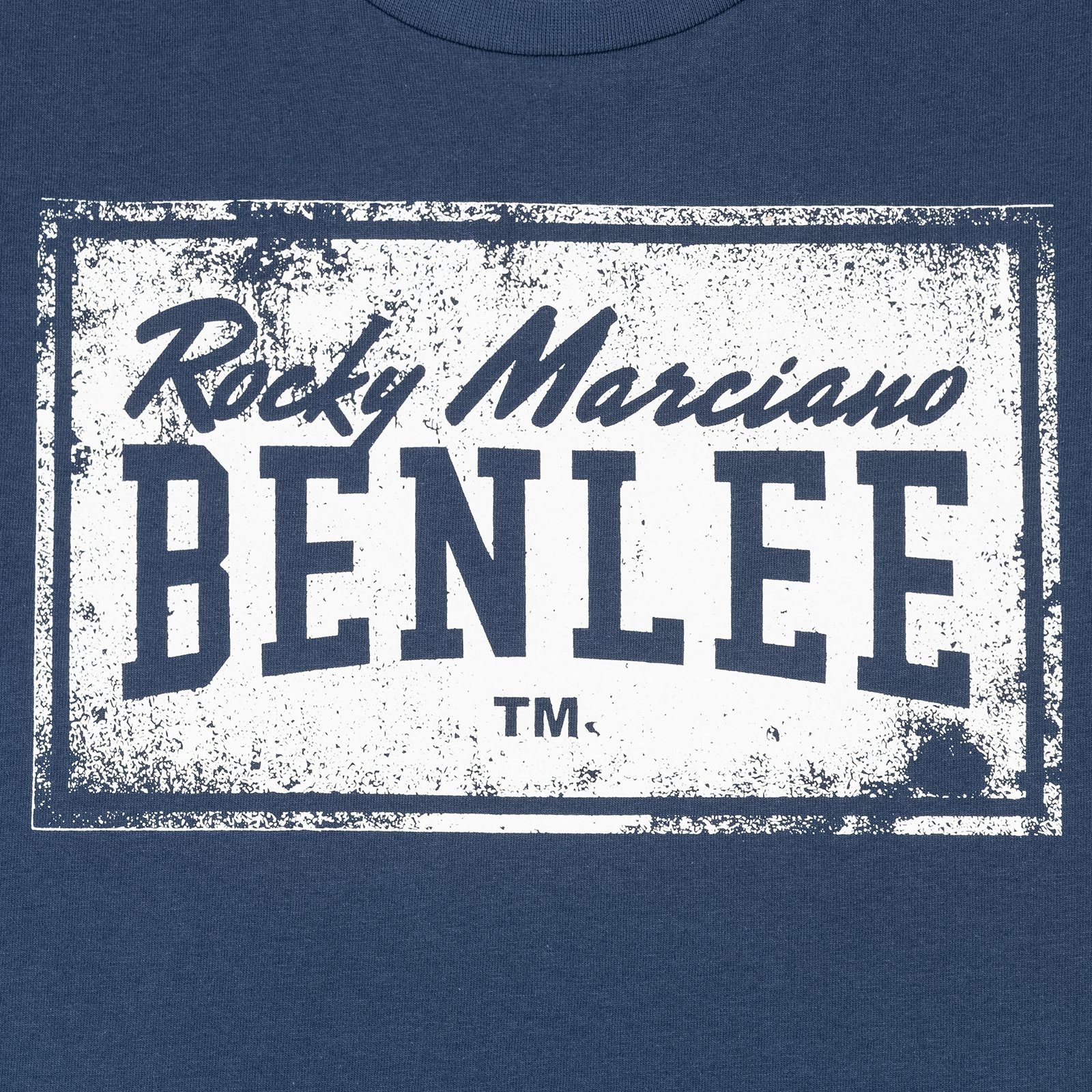Rocky Marciano Navy T-Shirt BOXLABEL Benlee
