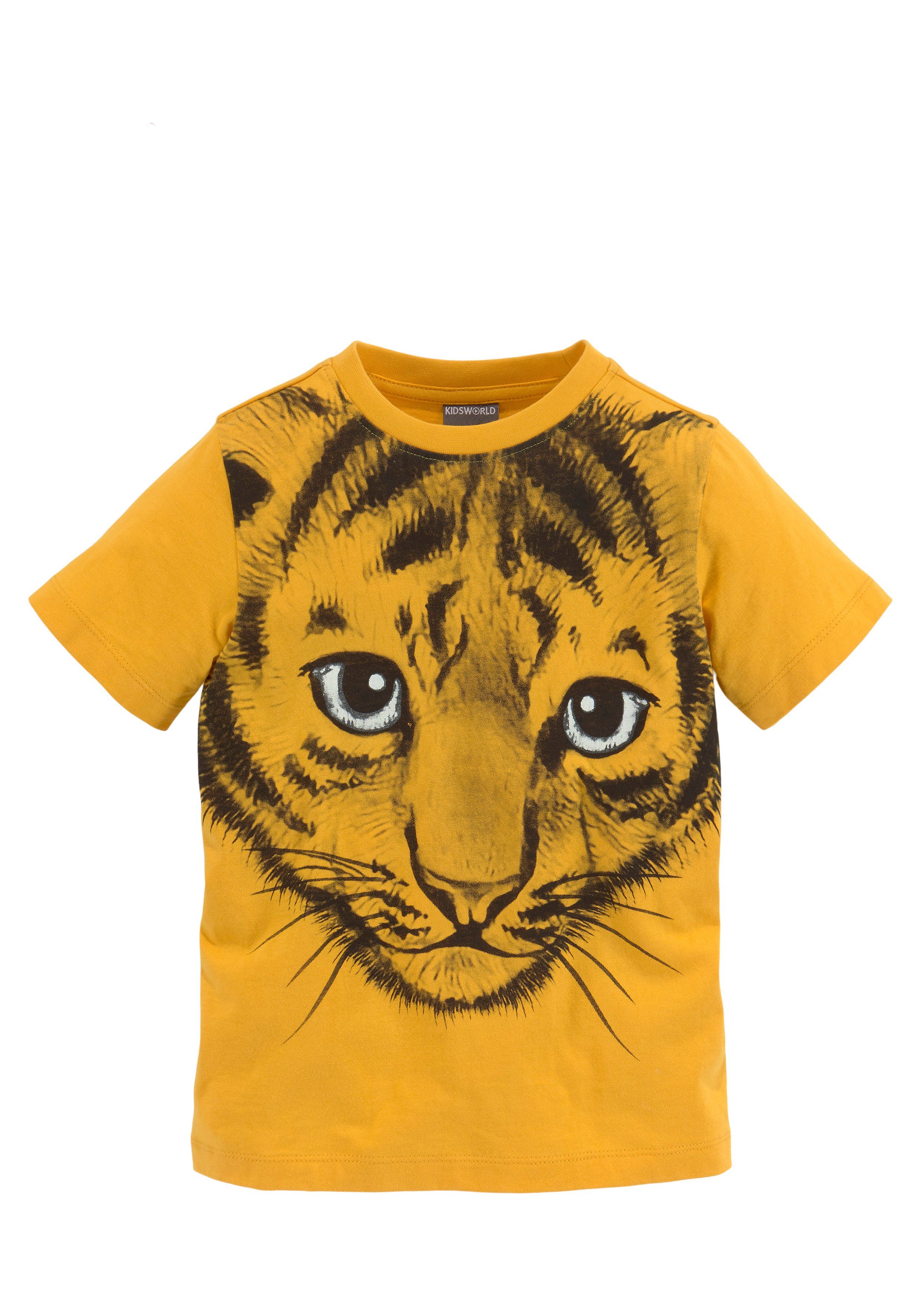 KIDSWORLD T-Shirt Mit tollem Druck: LITTLE TIGER Kurzarm, Basic-Passform, mit peppigem Druck, Rundhalsausschnitt. € 9,99, (€ 9,99 pro 1 Stk).