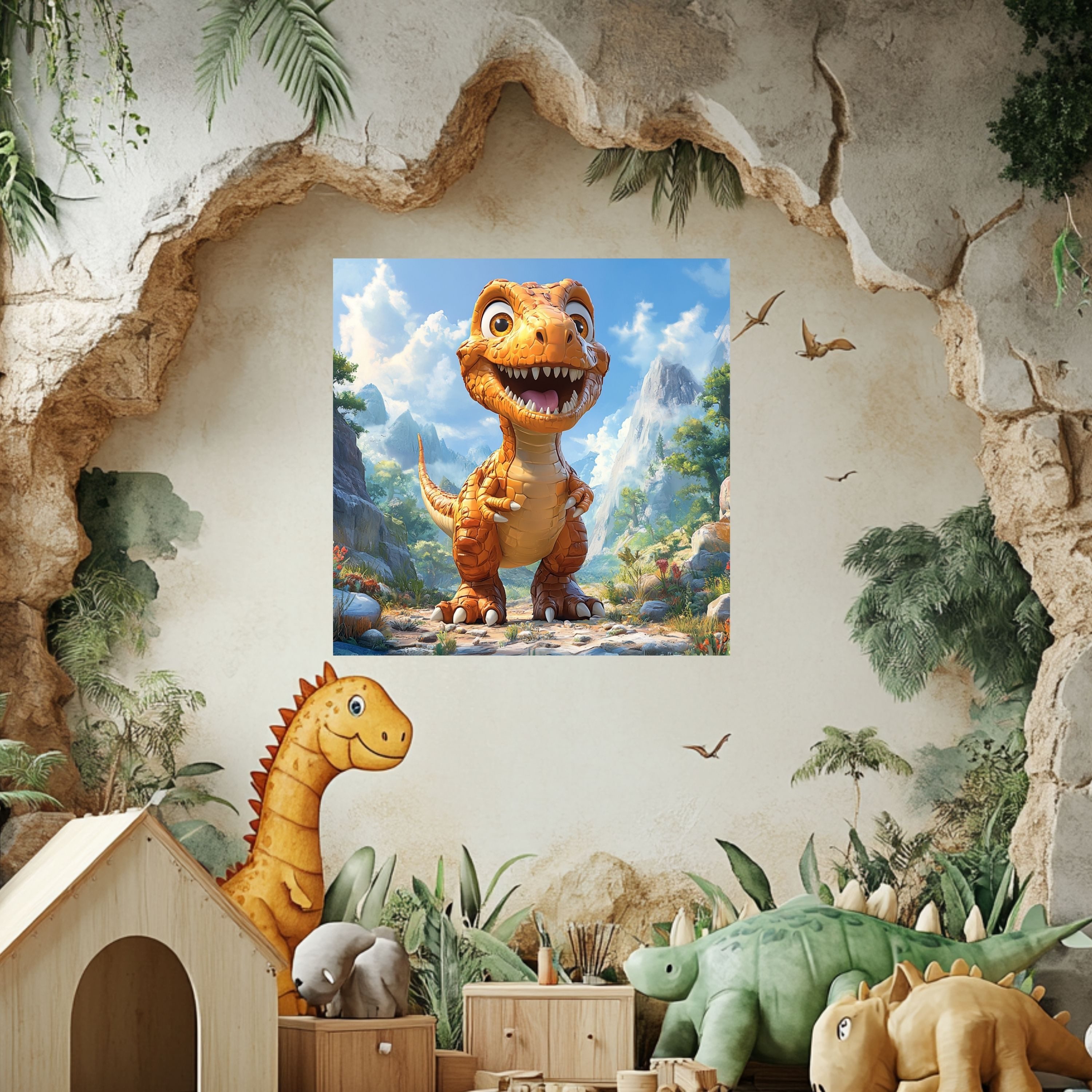 DARO Design Leinwandbild Modern Abstrakt Wandbilder XXL Wandbild Wand Deko Leinwand Bilder