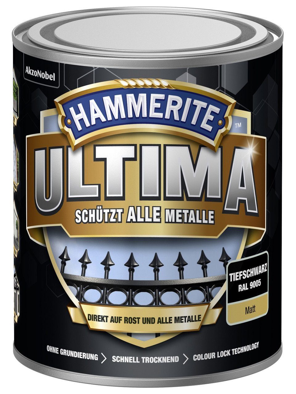 Hammerite  Metallschutzlack Hammerite Metallschutzlack ULTIMA 750 ml