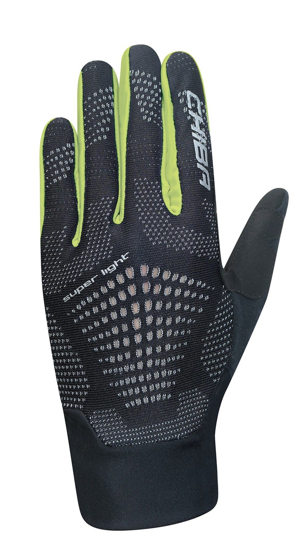 Fahrradhandschuhe Superlight schwarz/neongelb - 1 Paar