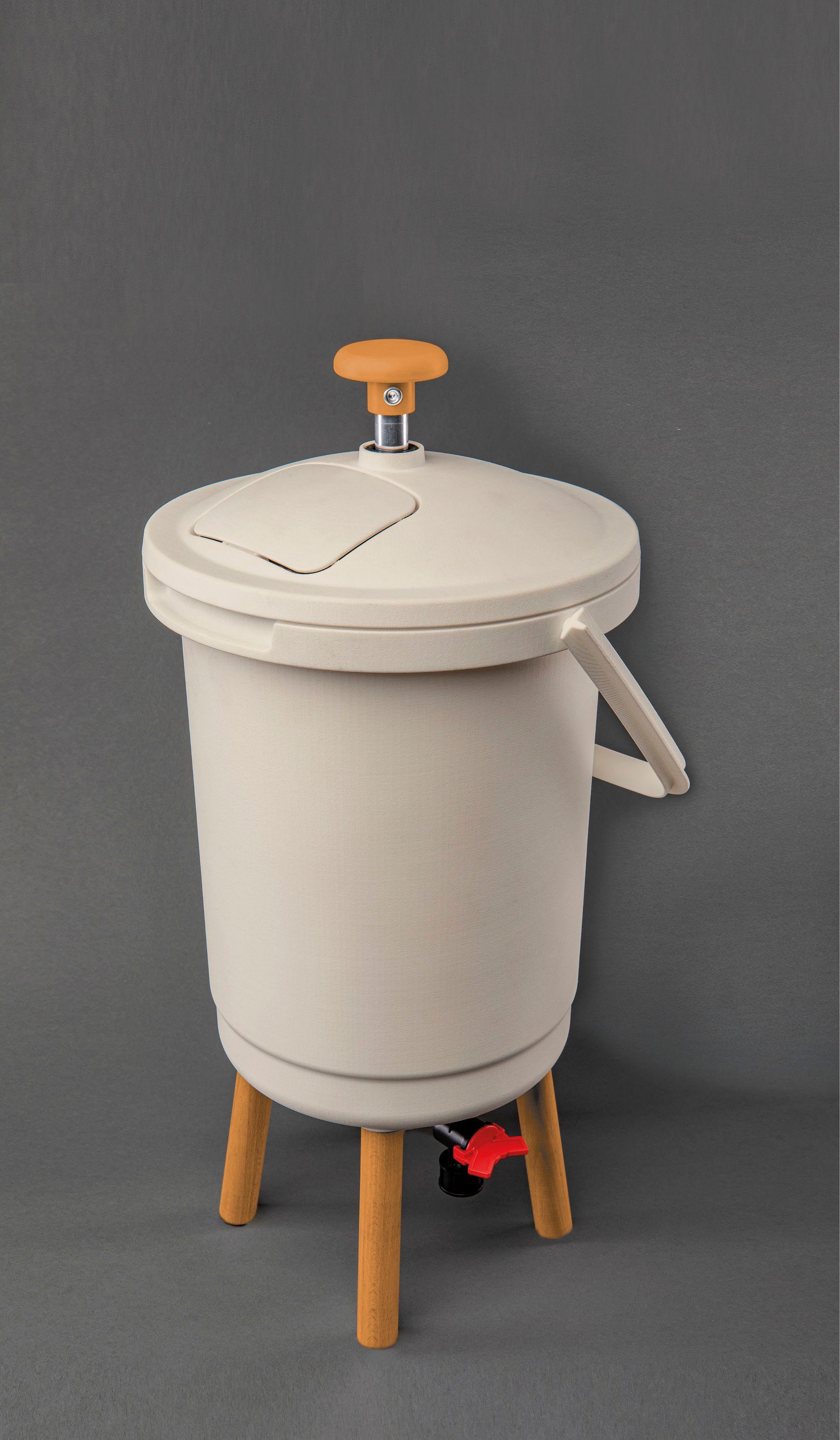 Komposter BOKASHI Sensei Nutzinhalt: ca. 11 Liter, Höhe: 57 cm