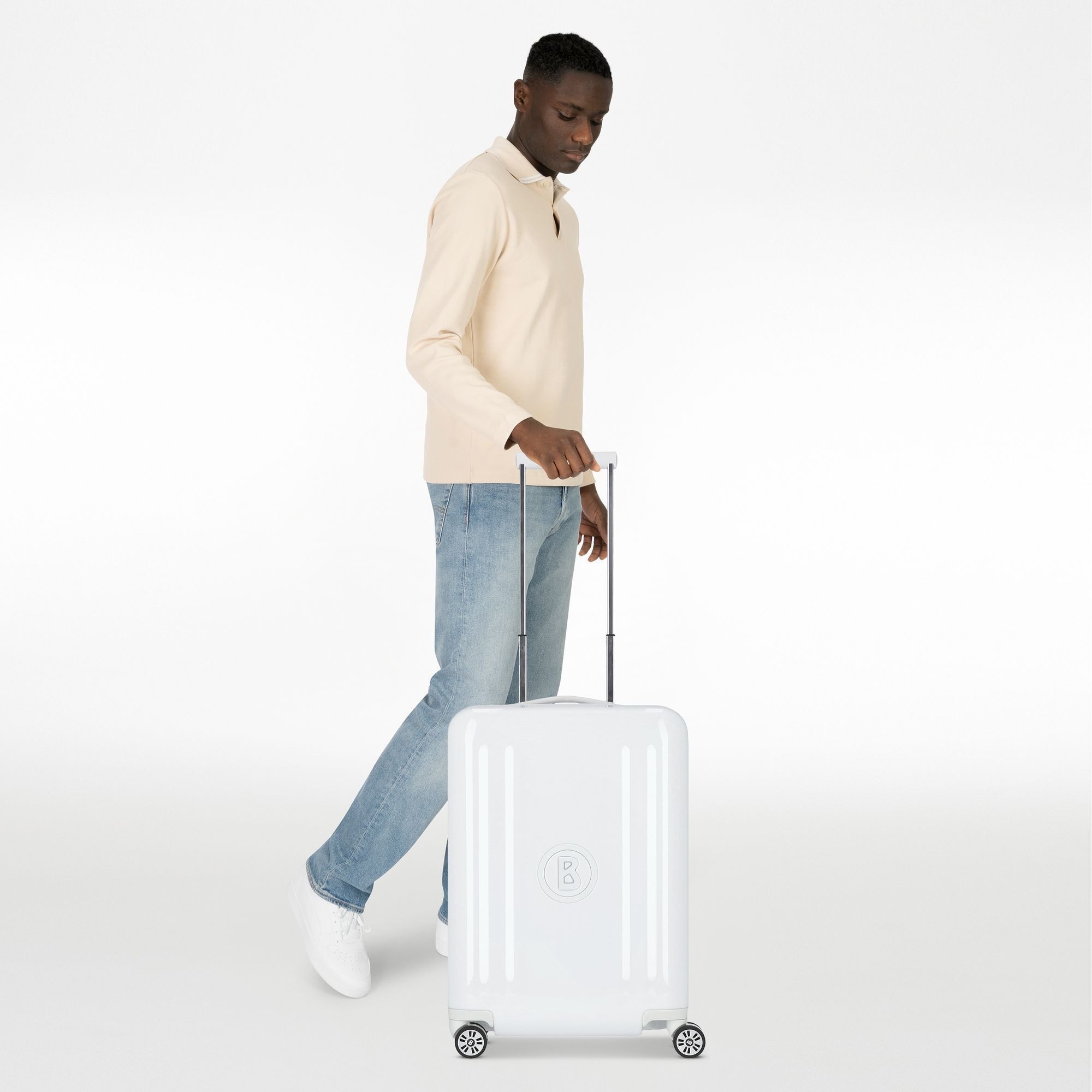 BOGNER Handgepäck-Trolley Piz, 4 Rollen, Polycarbonat