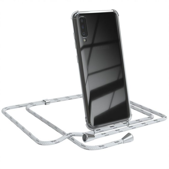 EAZY CASE Handykette Hülle mit Kette für Samsung Galaxy A70 6 7 Zoll