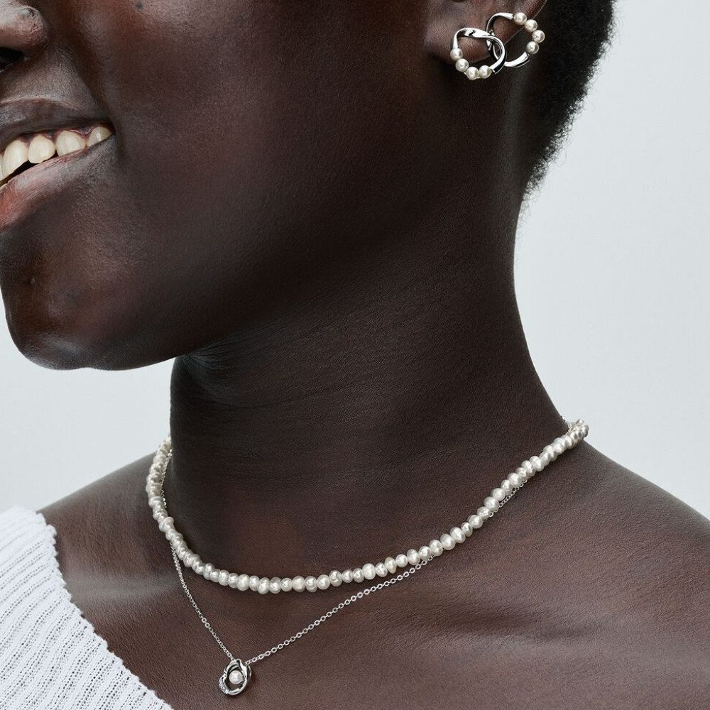 Pandora Kette mit Anhänger 393303C01-45, Pandora Essence, Sterling Silber, günstig online kaufen