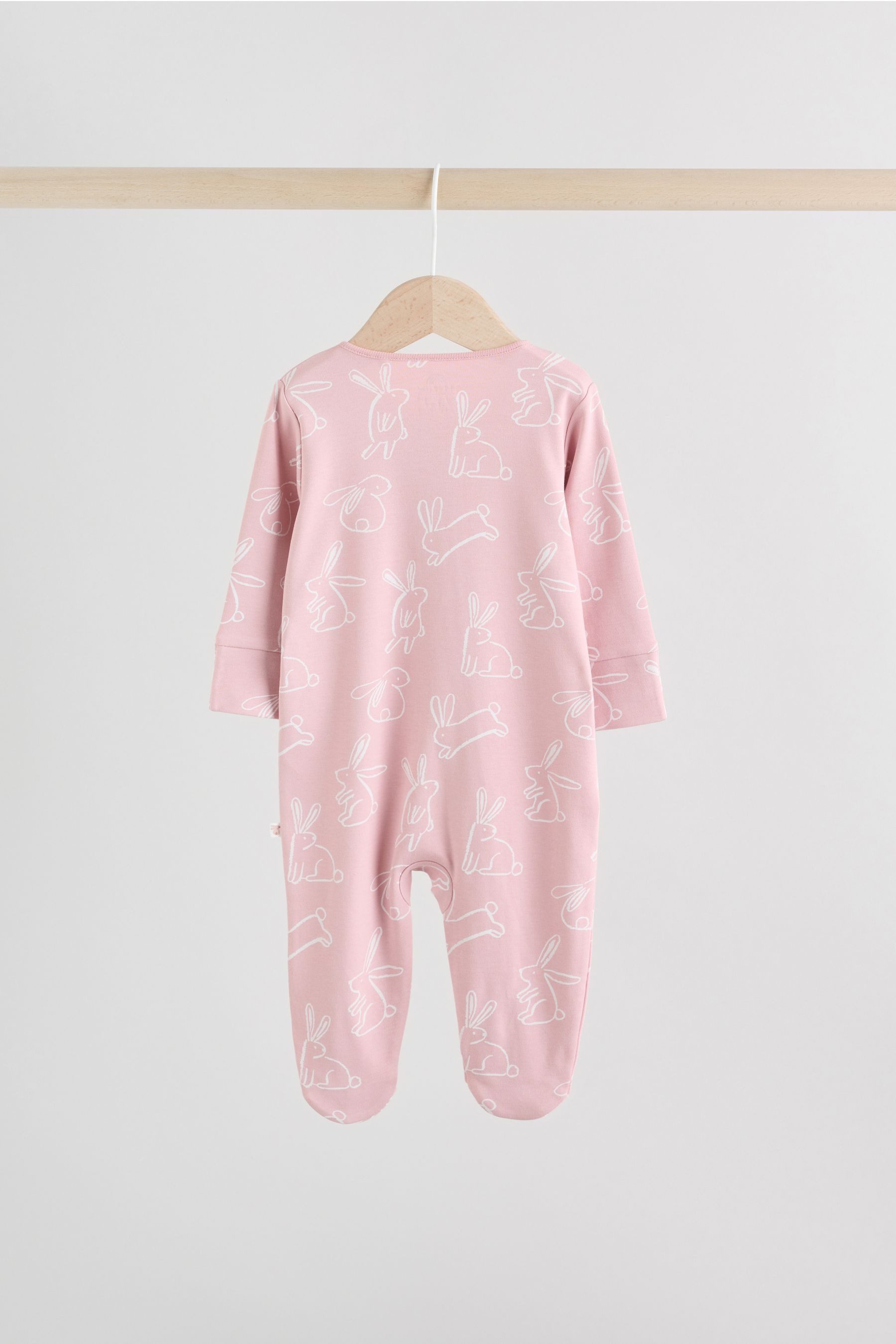 Next Schlafoverall Babyschlafanzüge mit Zweiwege-RV, 3er-Pack (3-tlg) – Bild 5 von 5