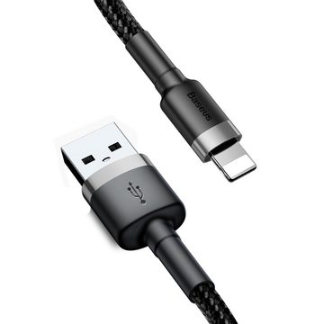 Baseus Cafule Kabel strapazierfähiges Nylonkabel USB / iPhone Smartphone-Kabel, Lightning, Standard-USB