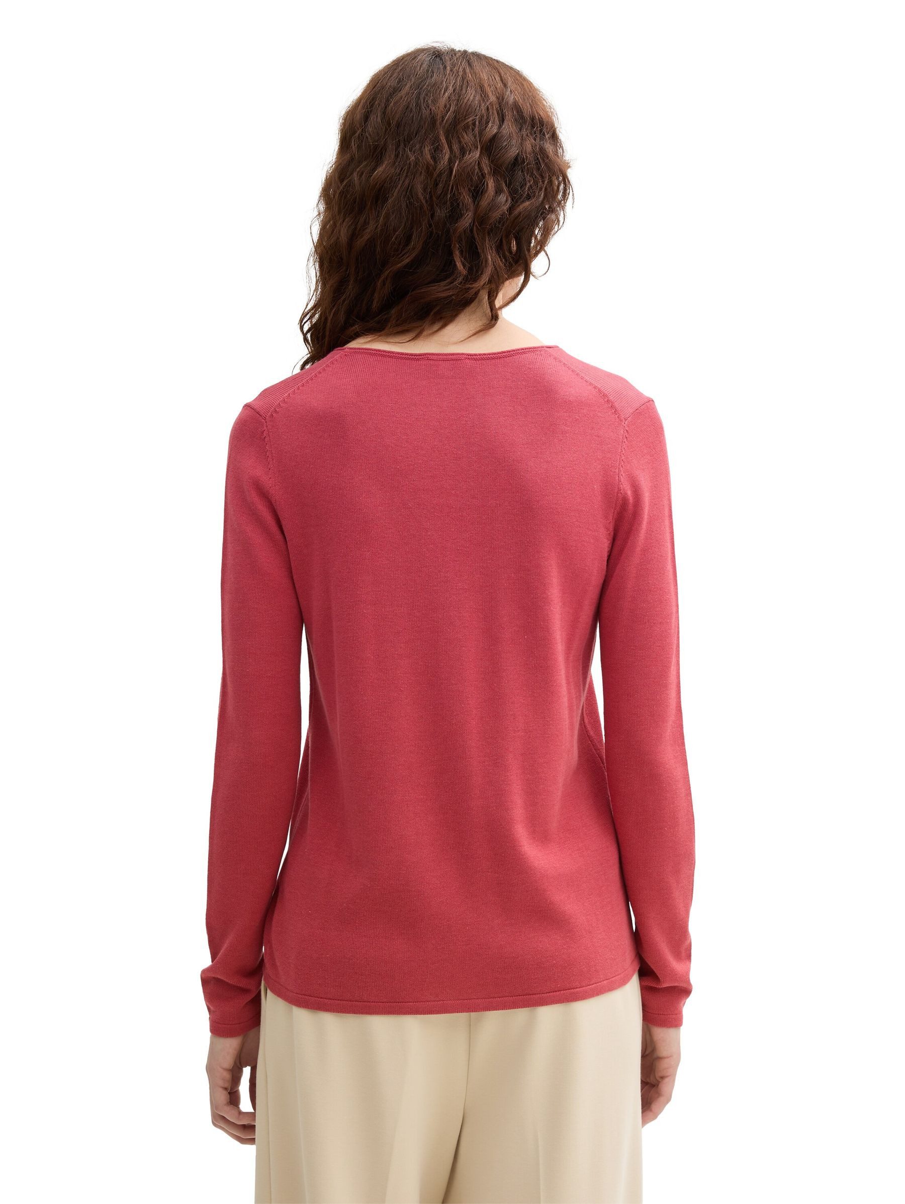 TOM TAILOR Strickpullover Dünner Strickpullover Basic günstig online kaufen