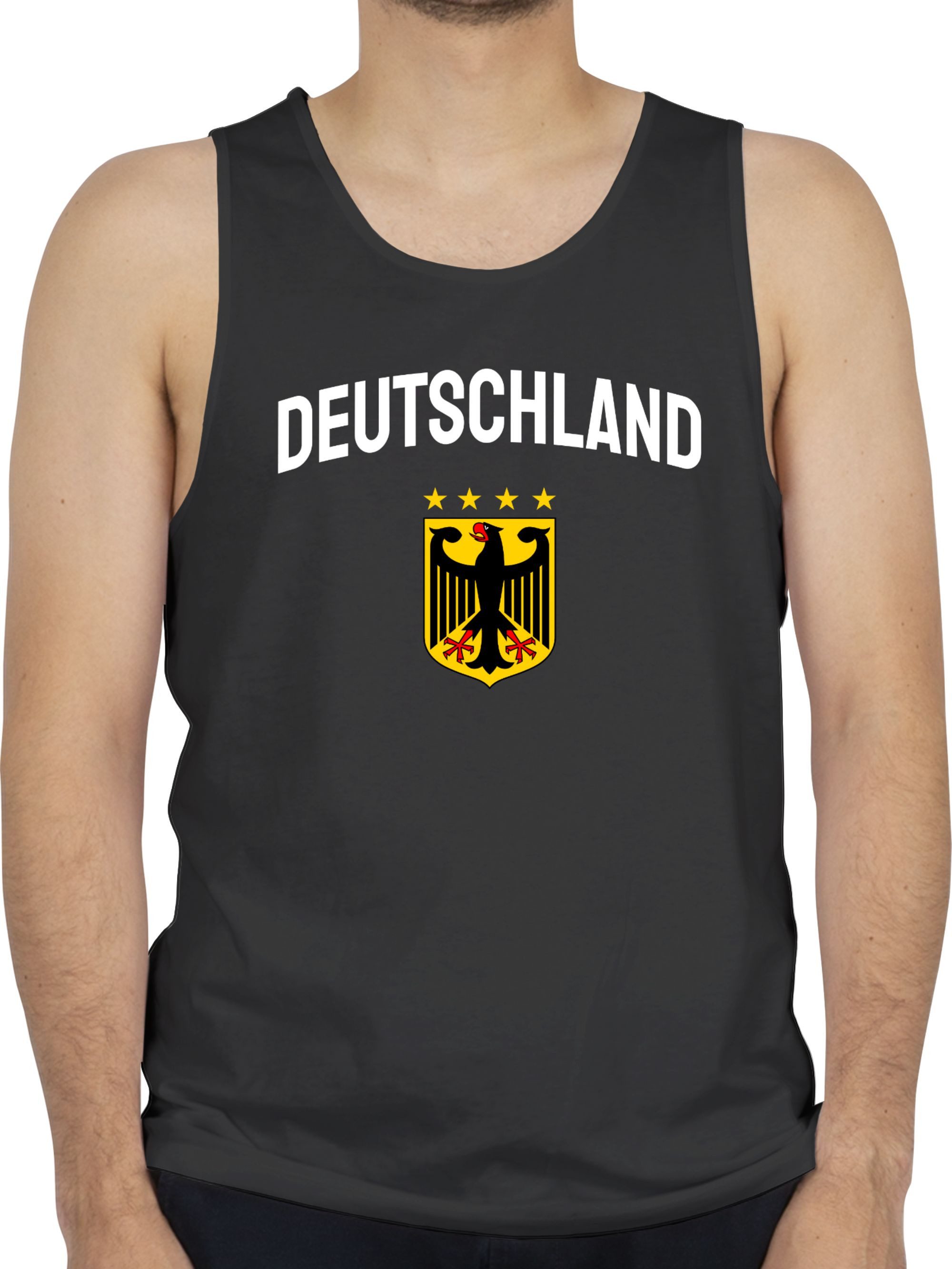 Shirtracer Tanktop Deutschland Wappen mit Bundesadler, günstig online kaufen