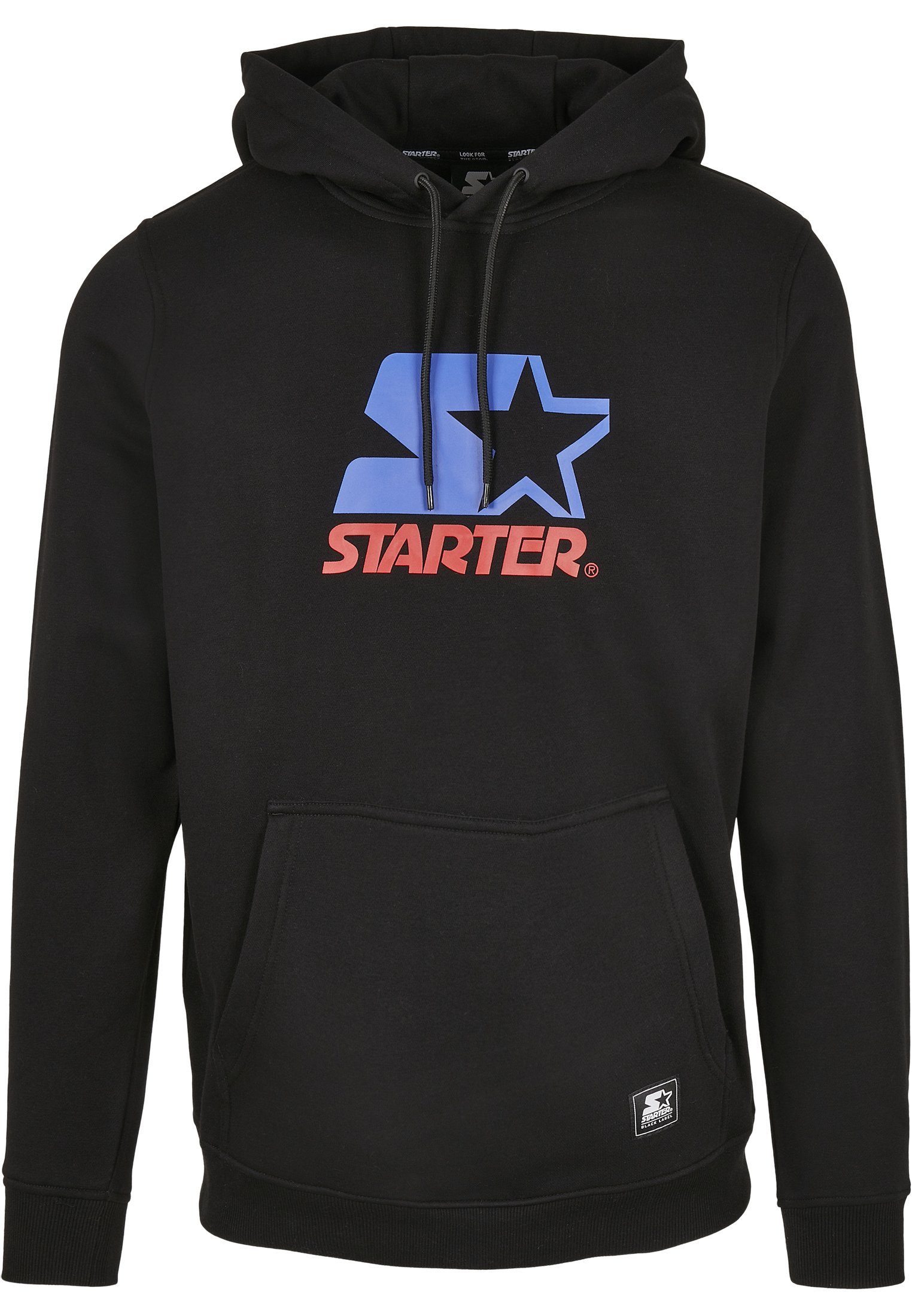 Hoodie (1-tlg) Herren Hoody black Two Color Starter Starter Logo