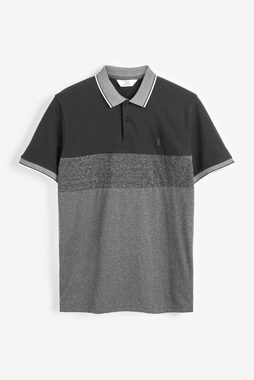 Next Langarm-Poloshirt Polo-Shirt im Farbblockdesign (1-tlg)