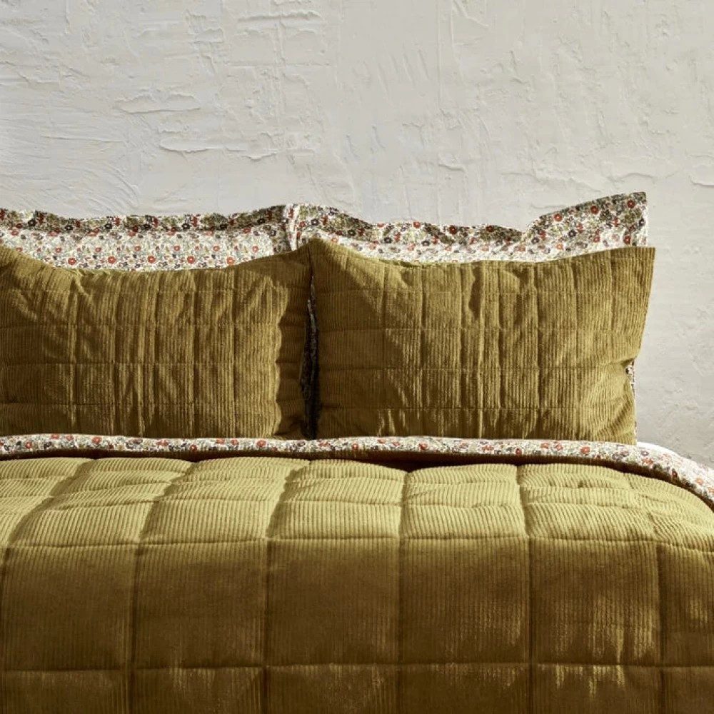Karaca Bettwäsche Karaca Home Celina Senf Einzelbett Daily Comfort Set Schlafset