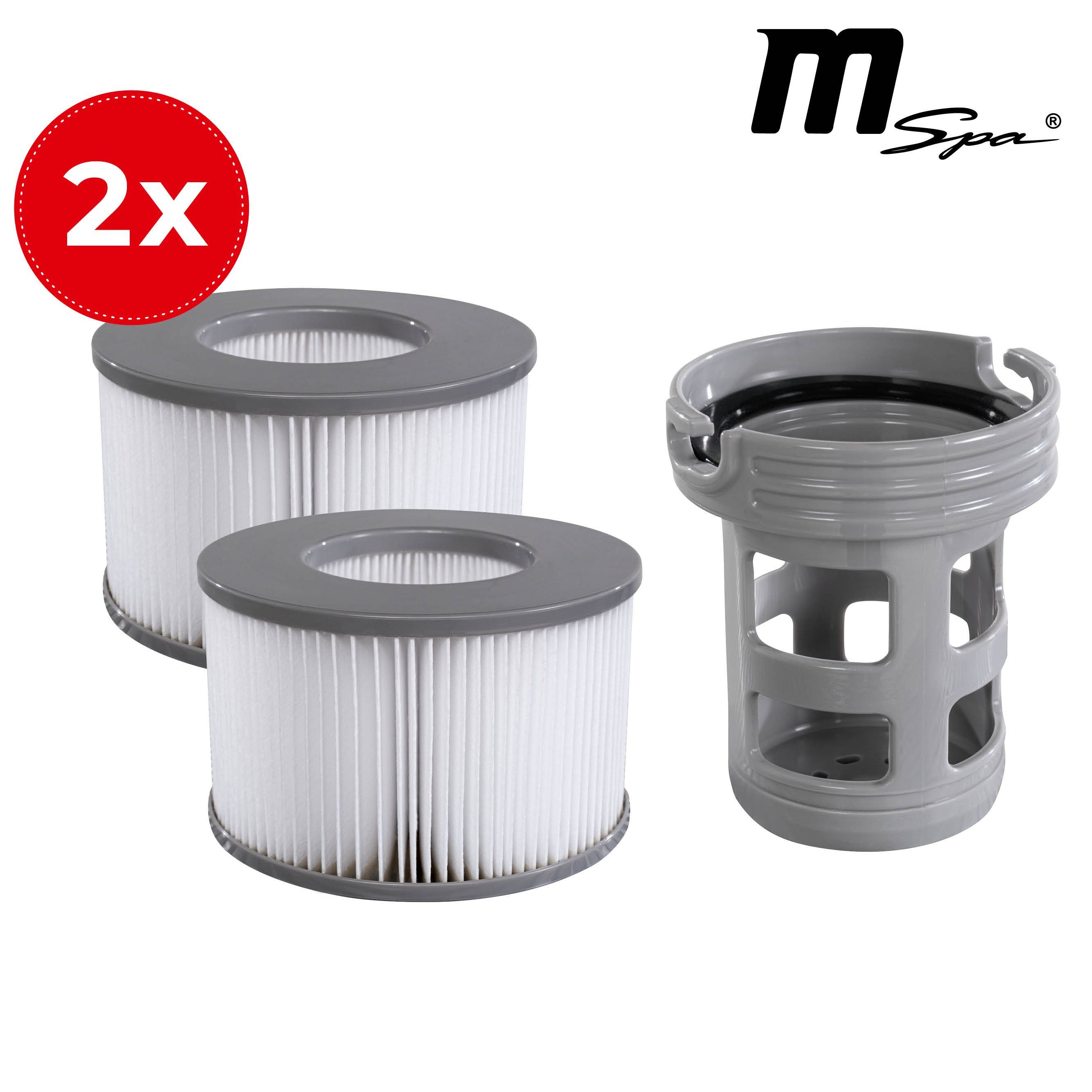 mSpa Pool-Filterkartusche Whirlpool Ersatz Wasserfilter-Kartusche, Zubehör günstig online kaufen