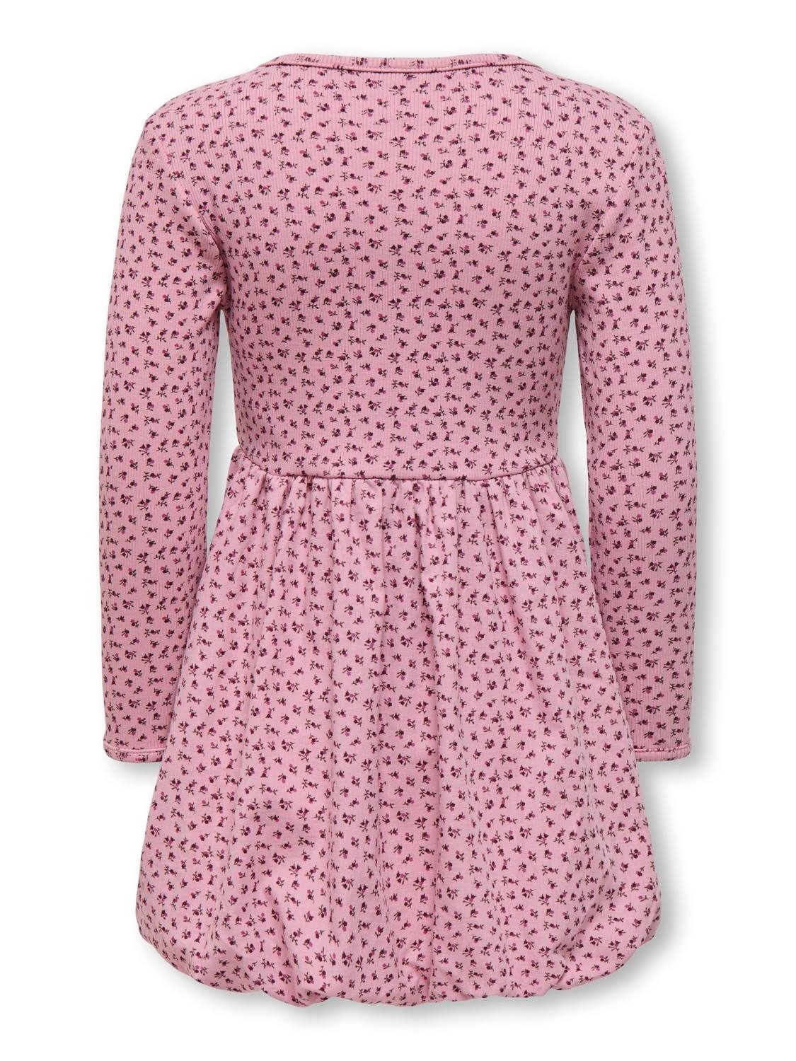 KIDS ONLY Jerseykleid Kmgtrinny Life Aop Ls Bal Dress Jrs