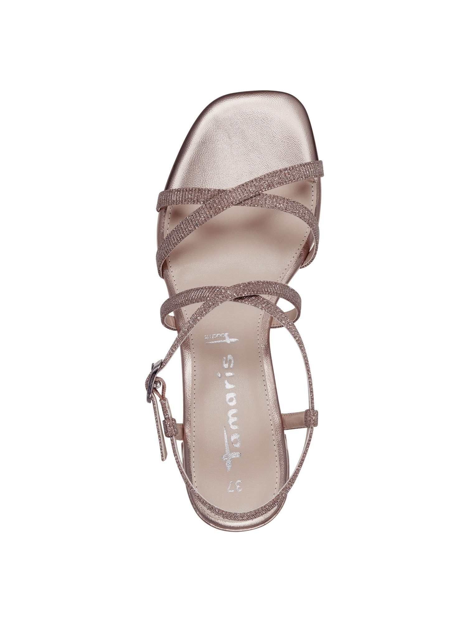 Tamaris ANTIslide, TOUCH-IT mit Blockabsatz Blockabsatz Sandalette ANTIslide