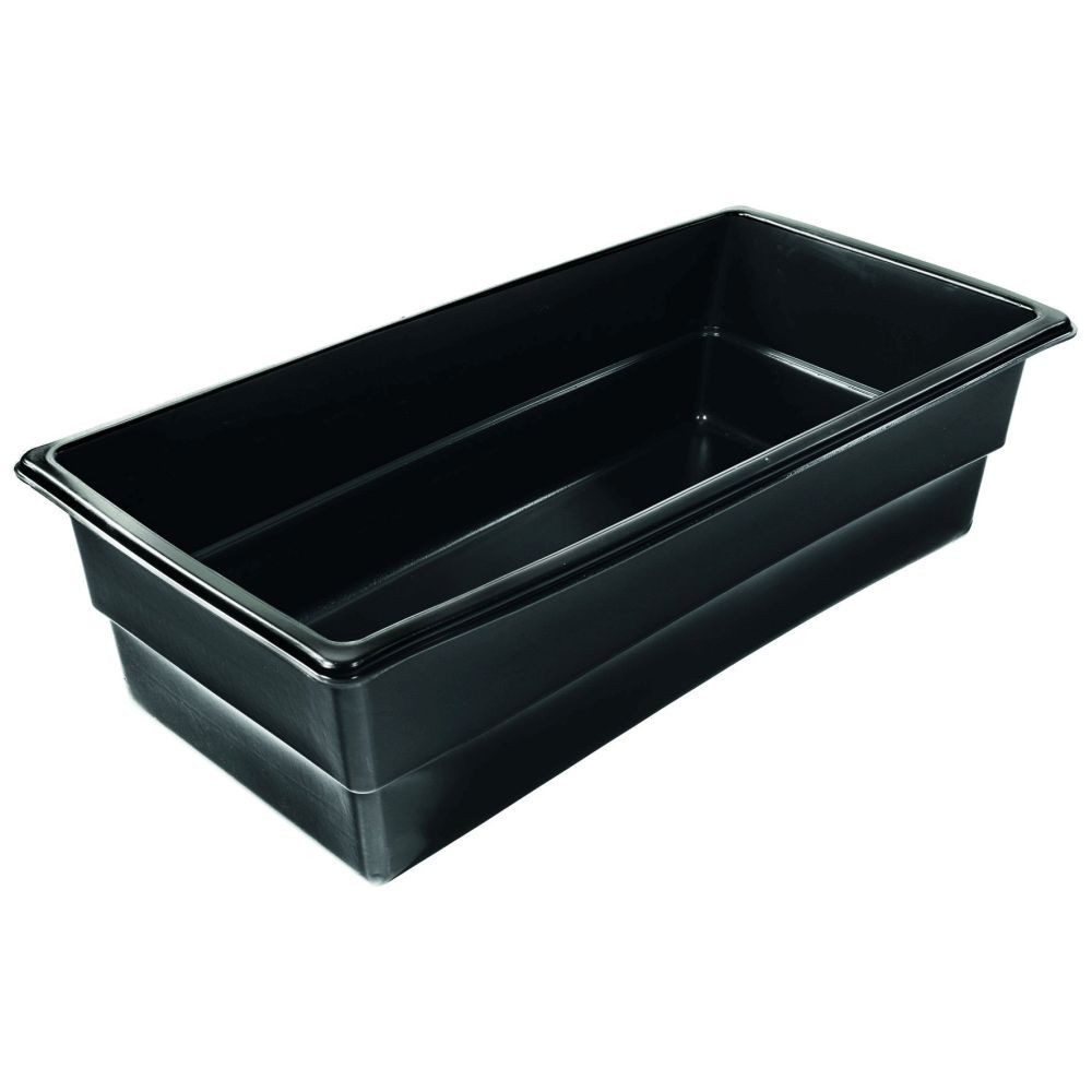 Heissner Teichbecken PE 380 l eckig Schwarz günstig online kaufen
