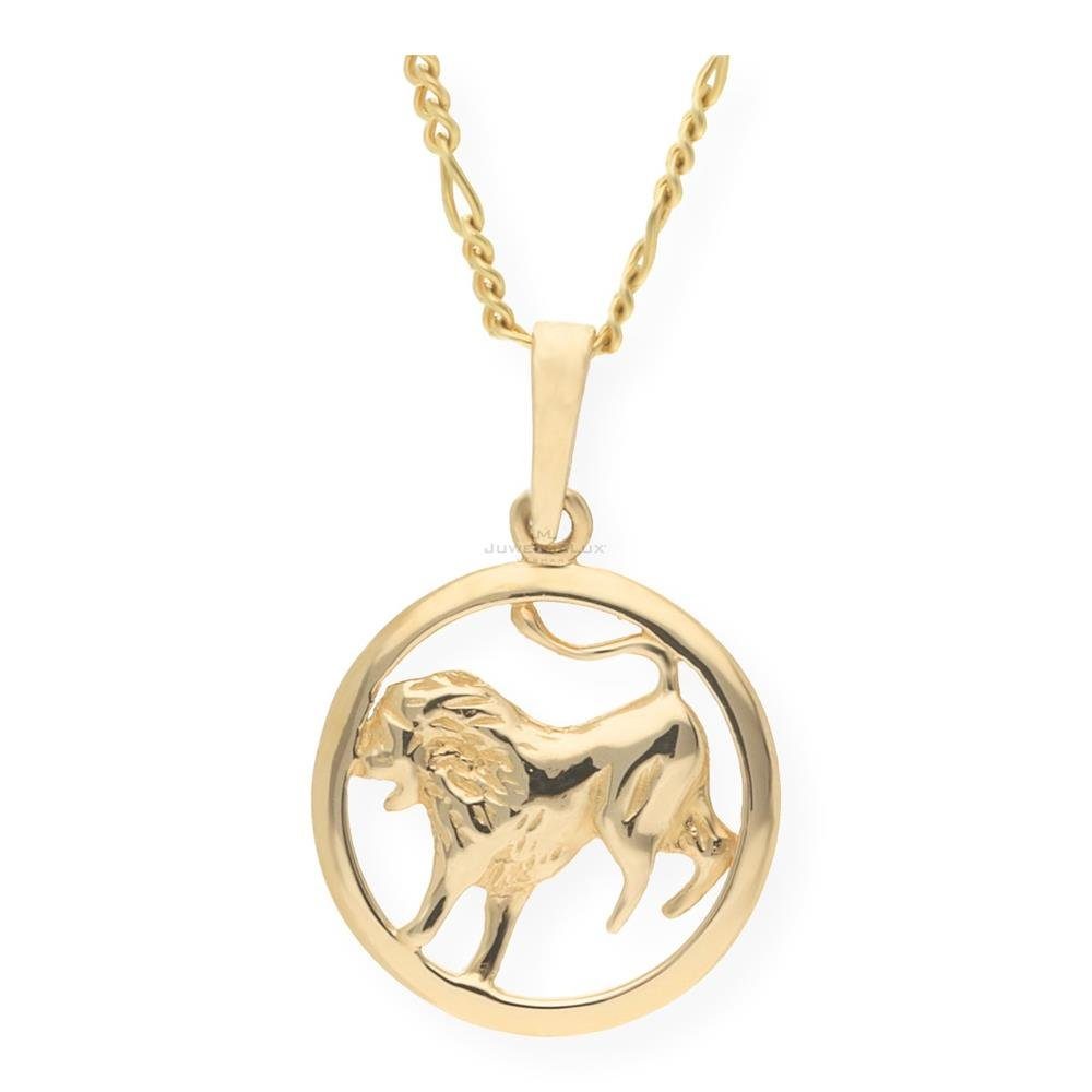 JuwelmaLux Sternzeichenanhänger JuwelmaLux Anhänger 585/000 (14 Karat) Gold Sternzeichen Löwe JL10-02- (1-tlg), Sternzeichen