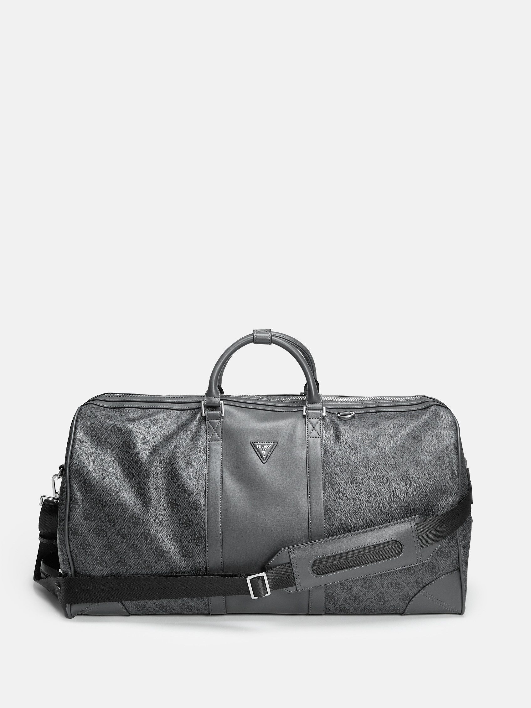 Guess Weekender MILANO WEEKENDER (Set, Abnehmbare Bag Charm), Wochenendtasche, Urlaubsstasche mit praktischem Reißverschluss