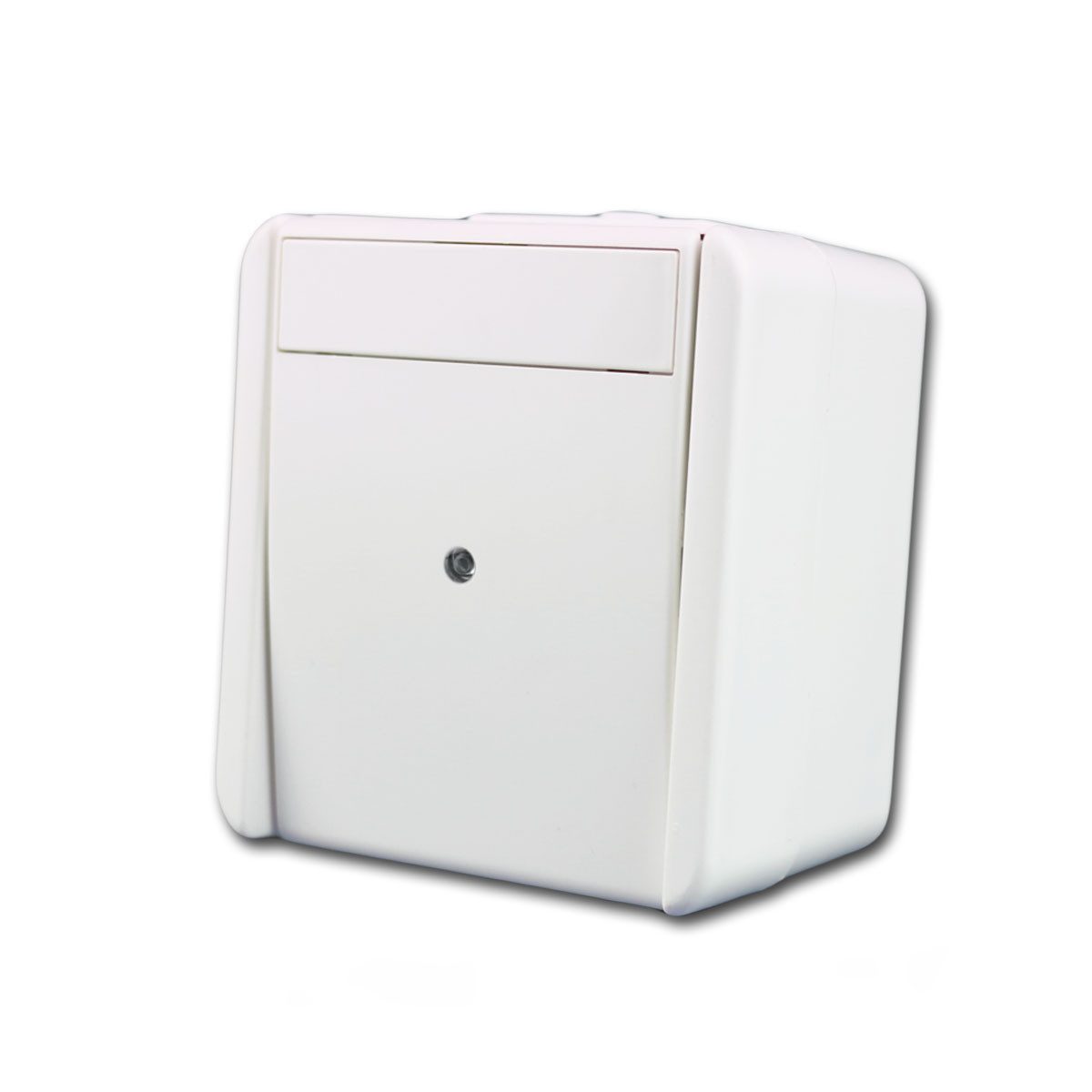 TEM fontana Kontroll-Schalter weiß 250V~/10A, AP, IP44 Unterputzschalter