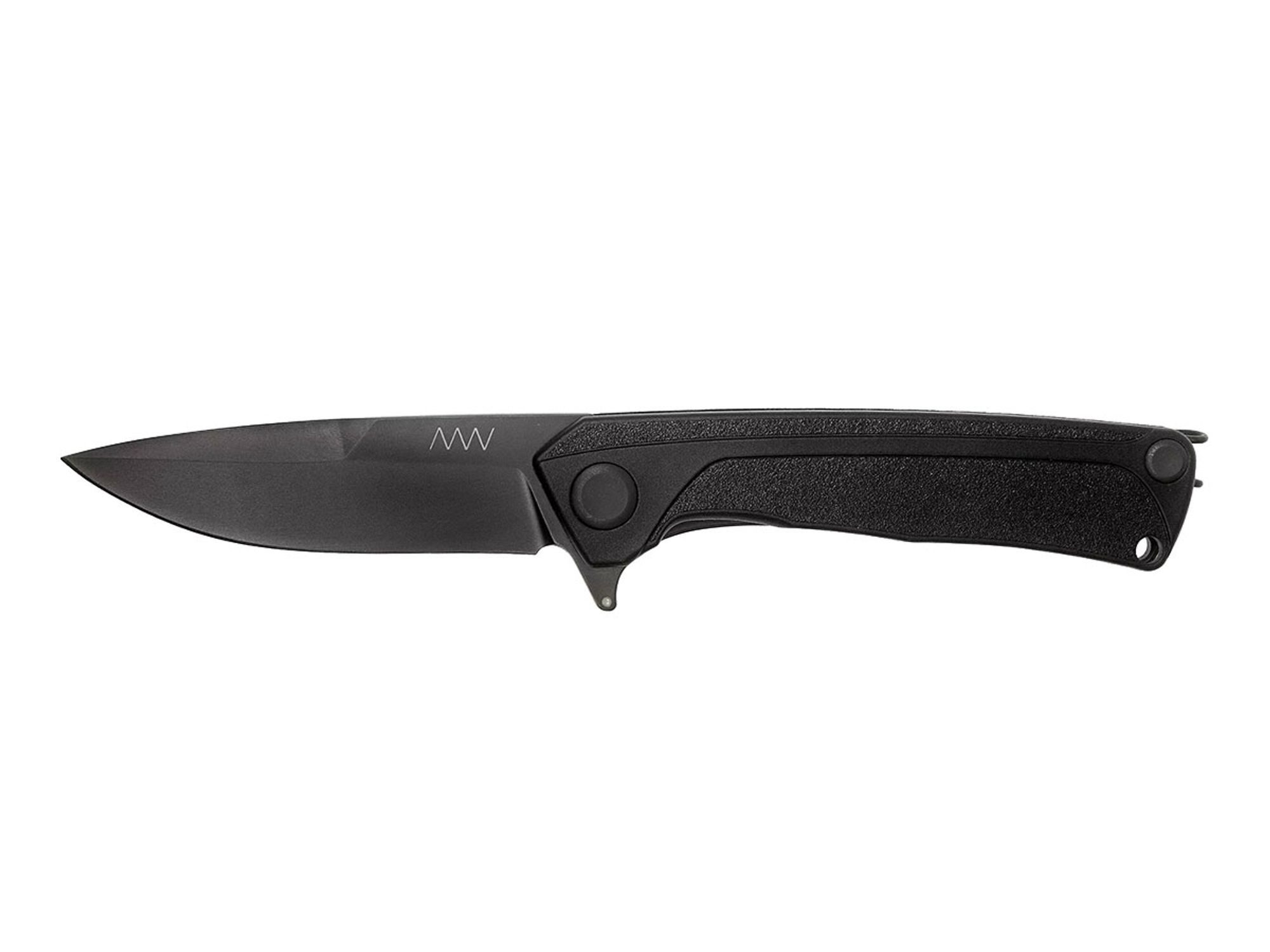ACTA NON VERBA KNIVEs Taschenmesser Acta Non Verba Z100 DLC Schwarz GRN Schwarz ANVZ100-048